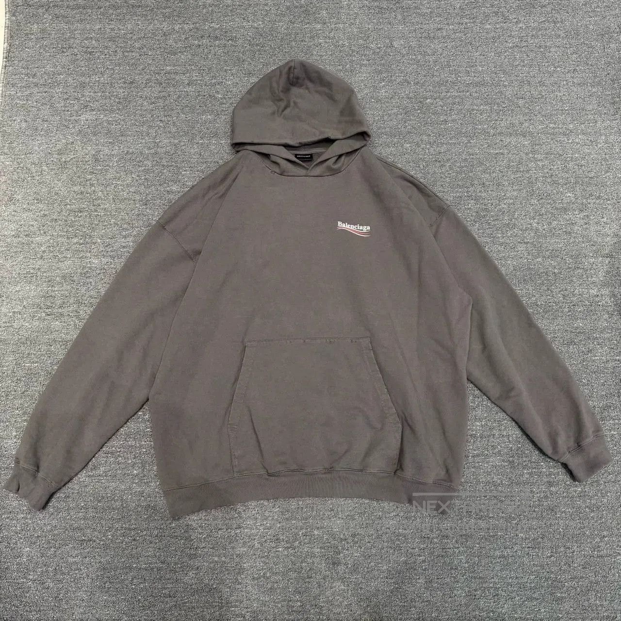 Balenciaga Balenciaga Gray Coke Hoodie XS. Size US XS / EU 42 / 0 - 1 Thumbnail