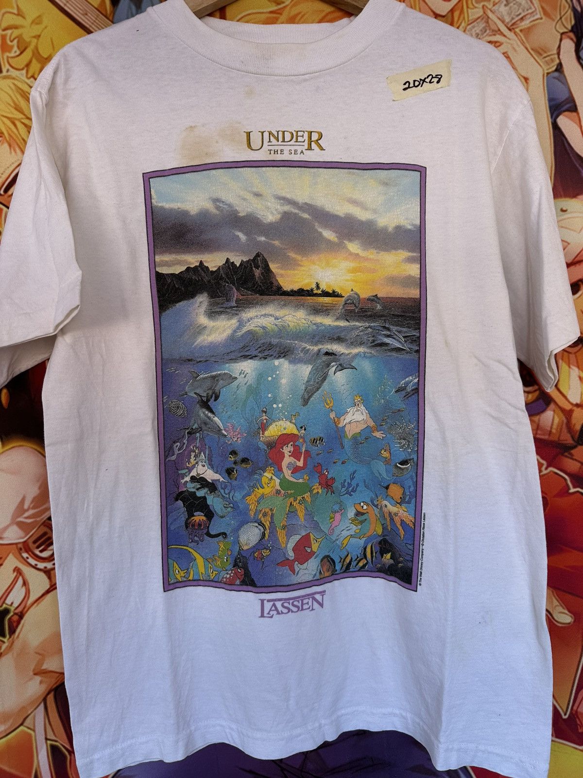 Disney × Vintage Vintage mermaid Disney lassen Size US M / EU 48-50 / 2 - 1 Thumbnail