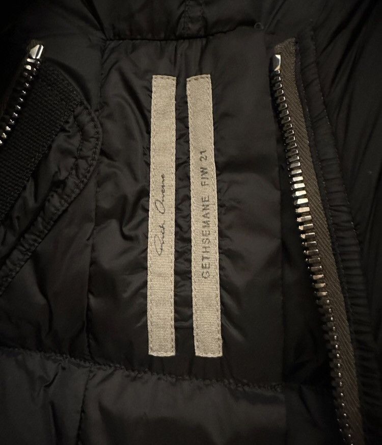 Rick Owens Rick Owens 21AW show off scarf down jacket Size US M / EU 48-50 / 2 - 3 Thumbnail