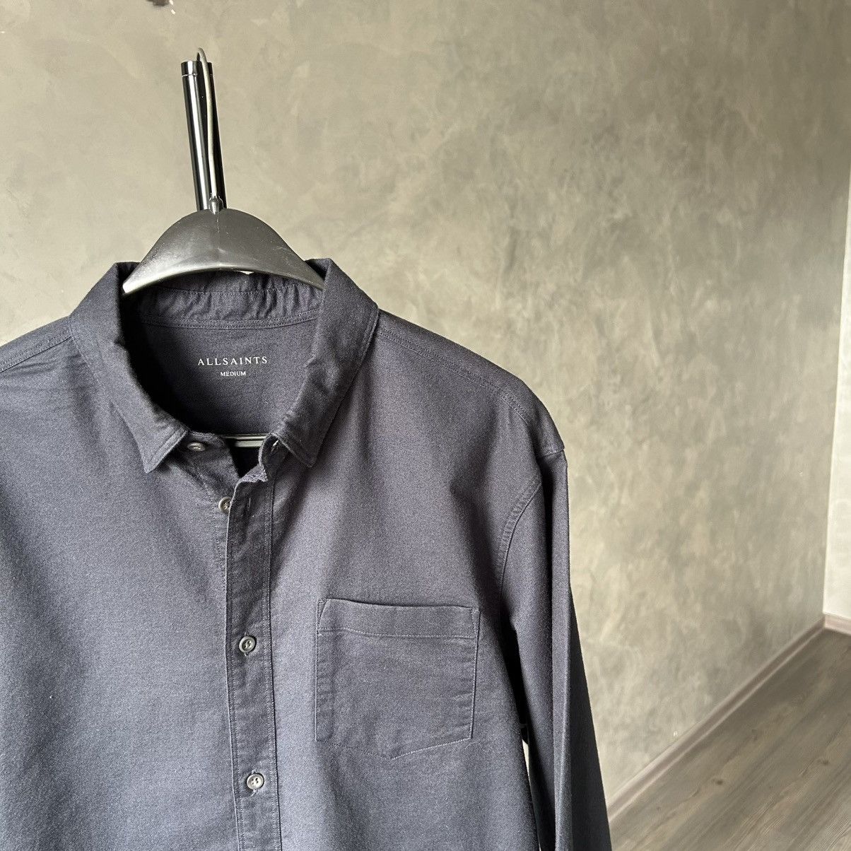 Allsaints Allsaints Stukeley Long Sleeve Shirt Size US M / EU 48-50 / 2 - 7 Thumbnail