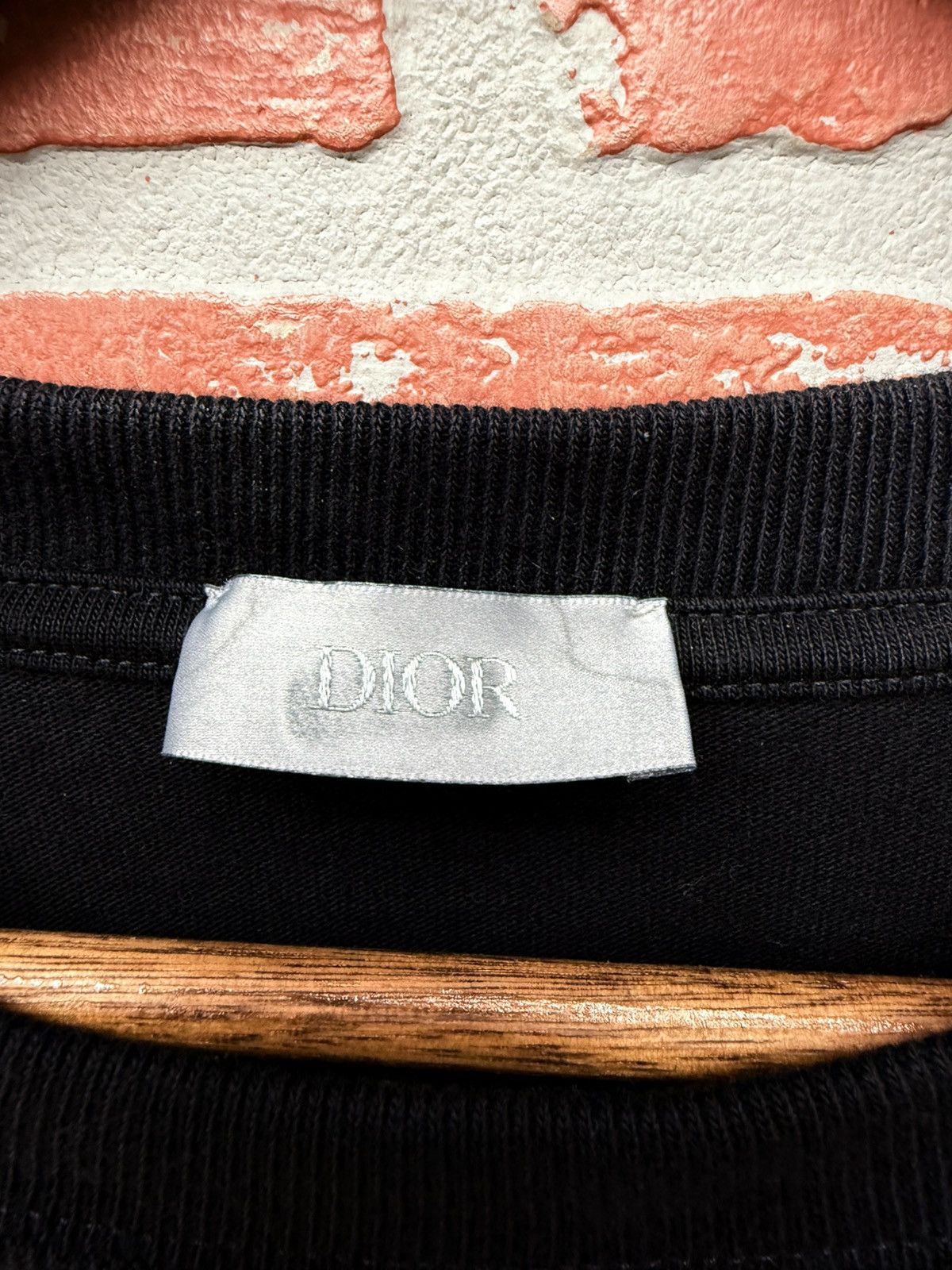 Dior Dior x Judy Blame Safety Pin Black Tee Size Large RARE 🔥 Size US L / EU 52-54 / 3 - 8 Thumbnail