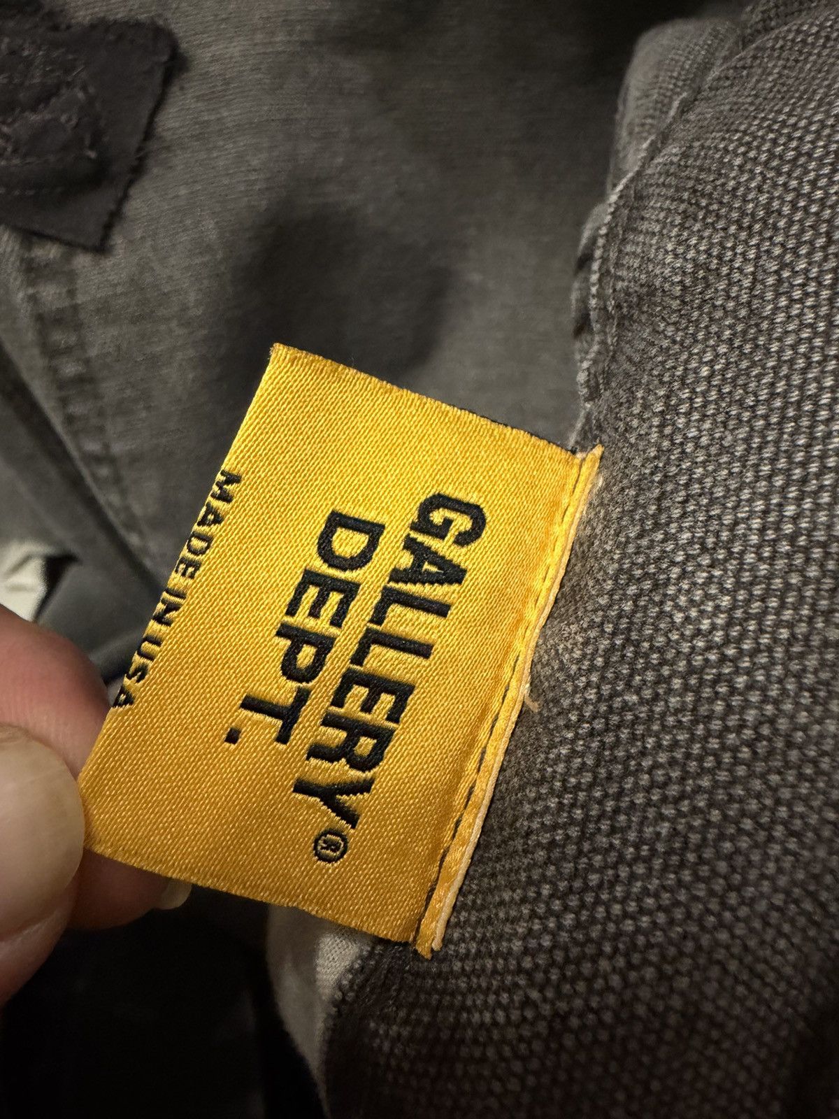 Gallery Dept. Gallery Dept Grey Carpenter Paint Splatter Pants Size 37 Size US 37 - 11 Thumbnail