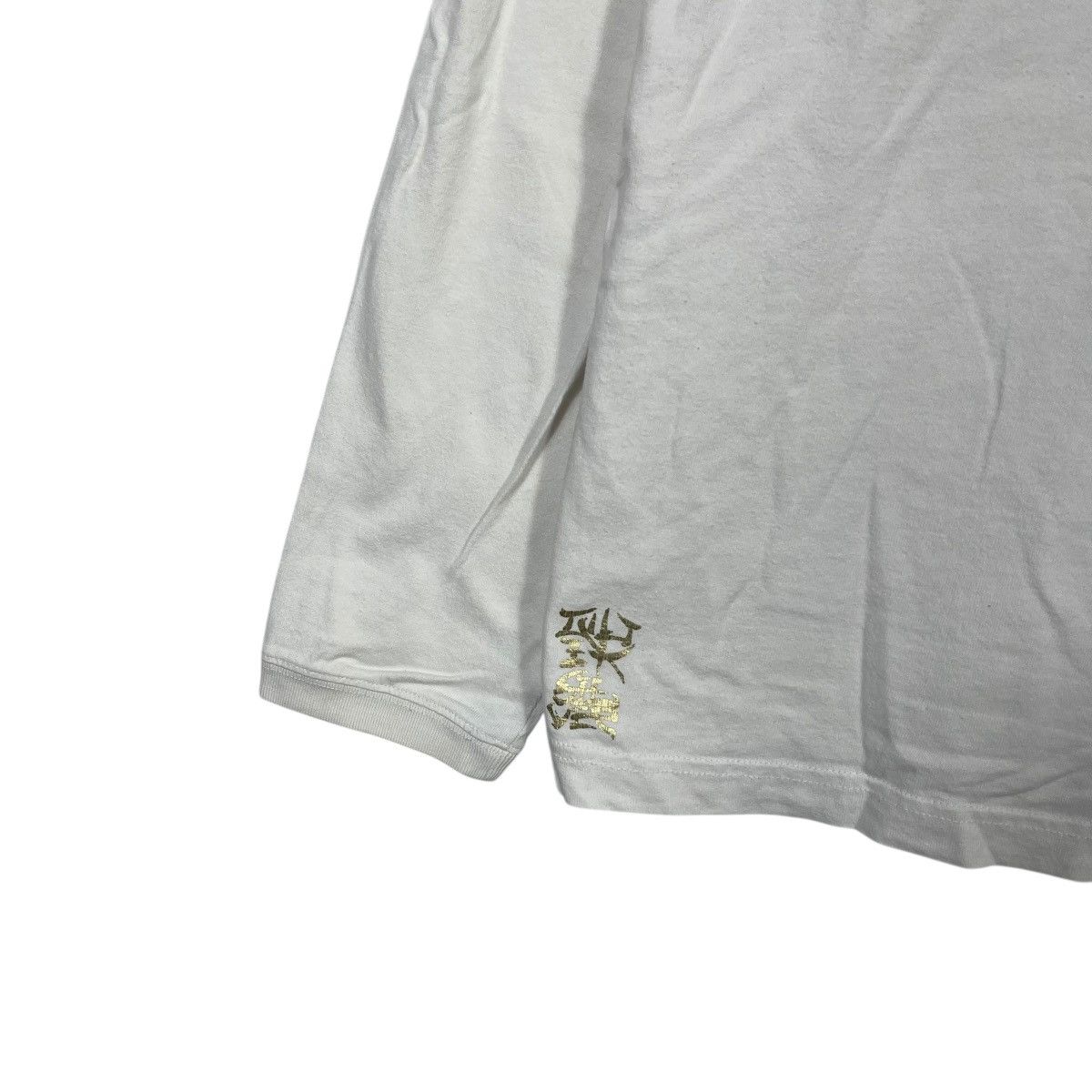 Quiksilver Quiksilver Great Wave Mount Fuji White Long Sleeve Tee Size US M / EU 48-50 / 2 - 7 Thumbnail