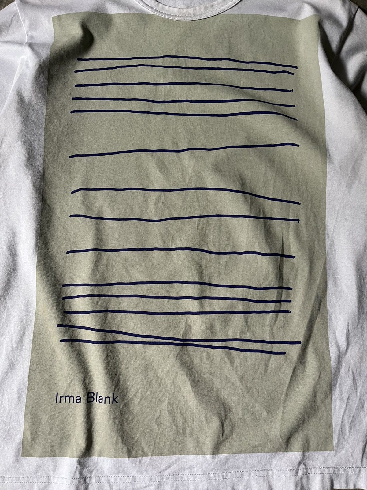 Junya Watanabe Junya Watanabe S/S 21 Irma Blank Horizontal line T-shirt Size US M / EU 48-50 / 2 - 3 Thumbnail