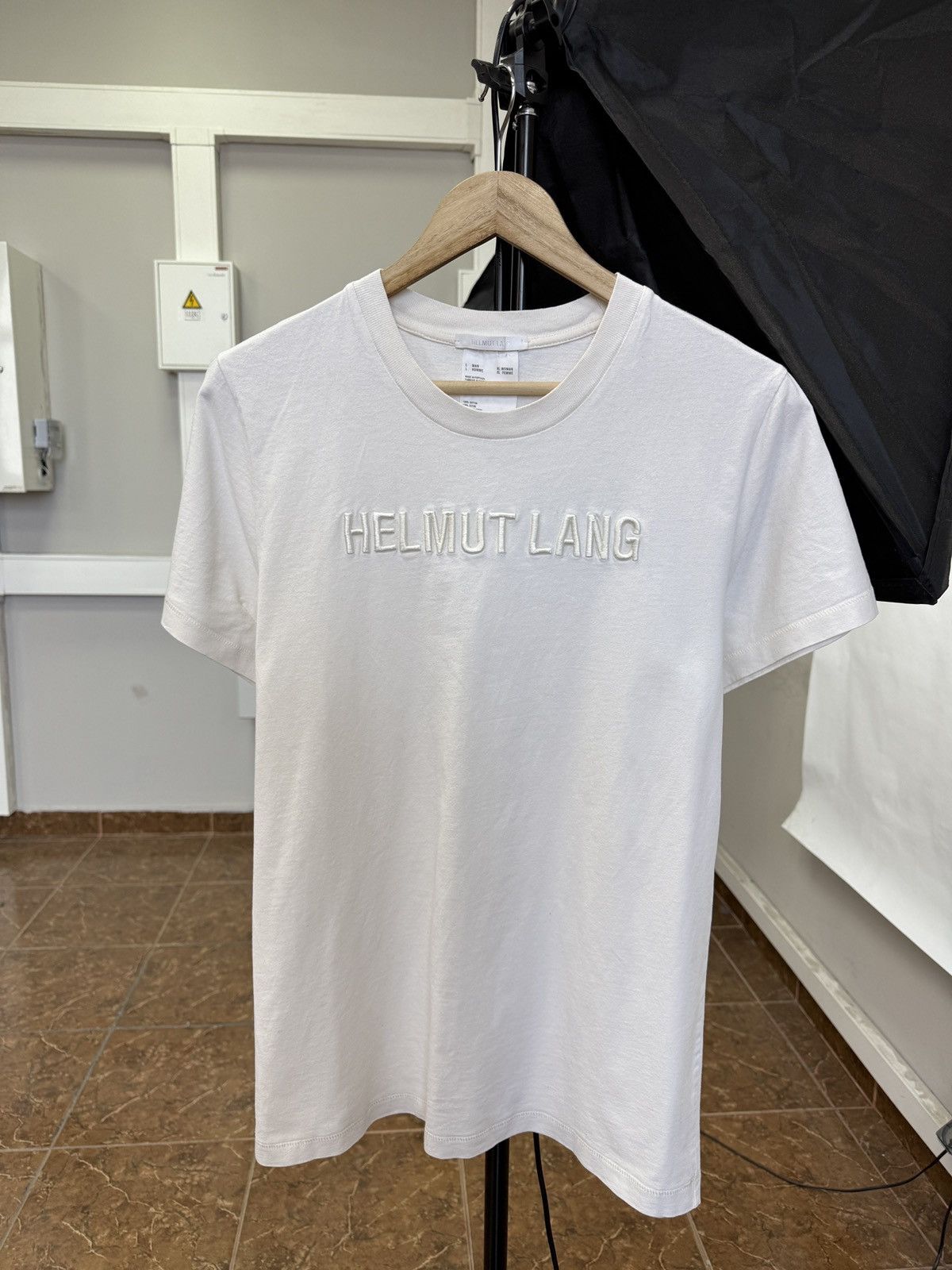 Helmut Lang 🇺🇸 Y2K Helmut Lang T-Shirt Rare Retro Hype Size US L / EU 52-54 / 3 - 1 Thumbnail