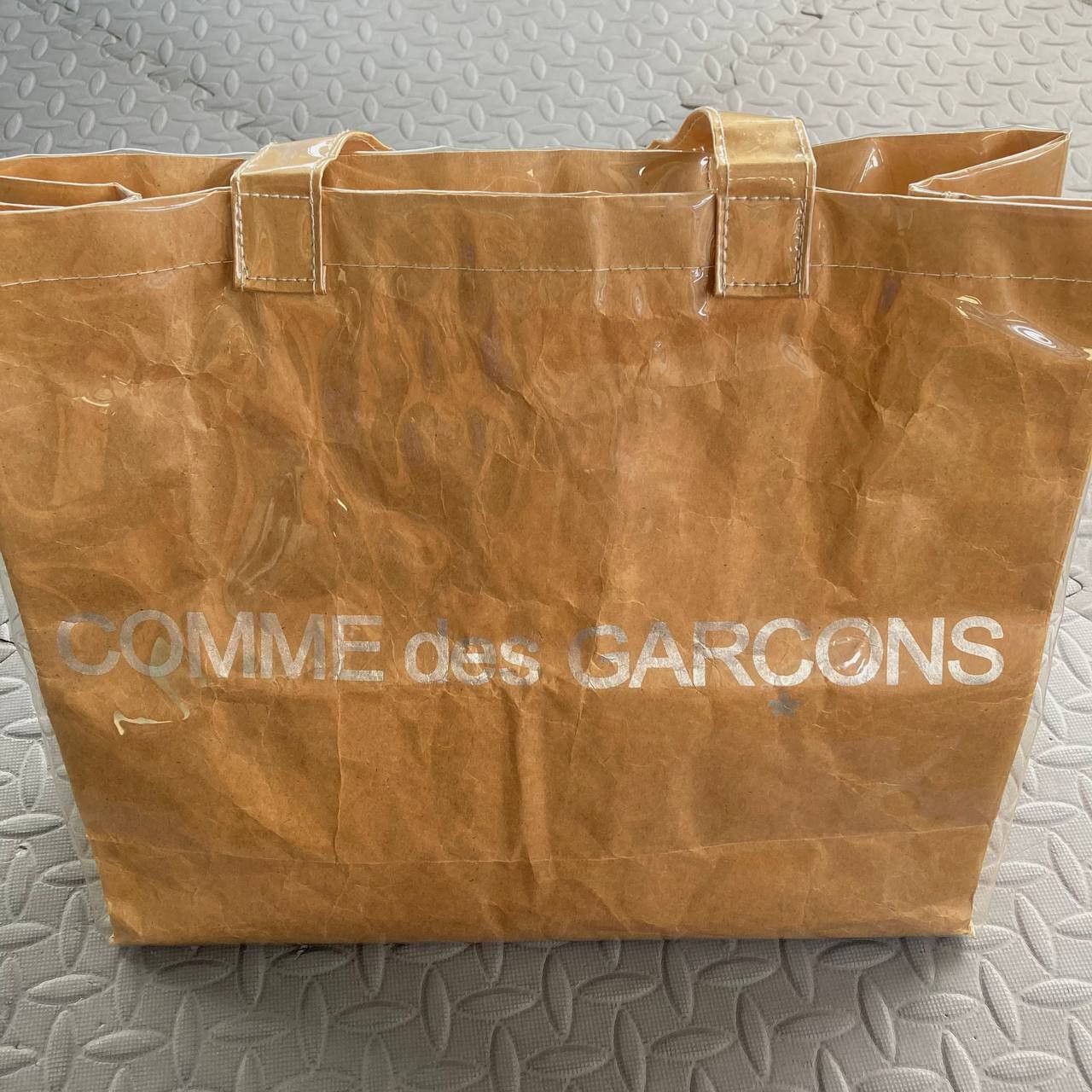 Comme des Garcons PVC Kraft Paper Tote Bag Size ONE SIZE - 1 Thumbnail
