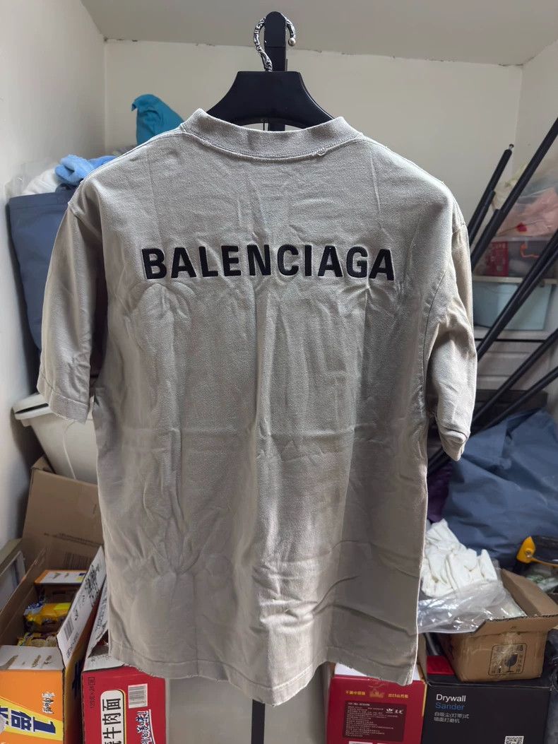 Balenciaga Balenciaga Embroidered front and back short sleeves Size US XS / EU 42 / 0 - 2 Thumbnail