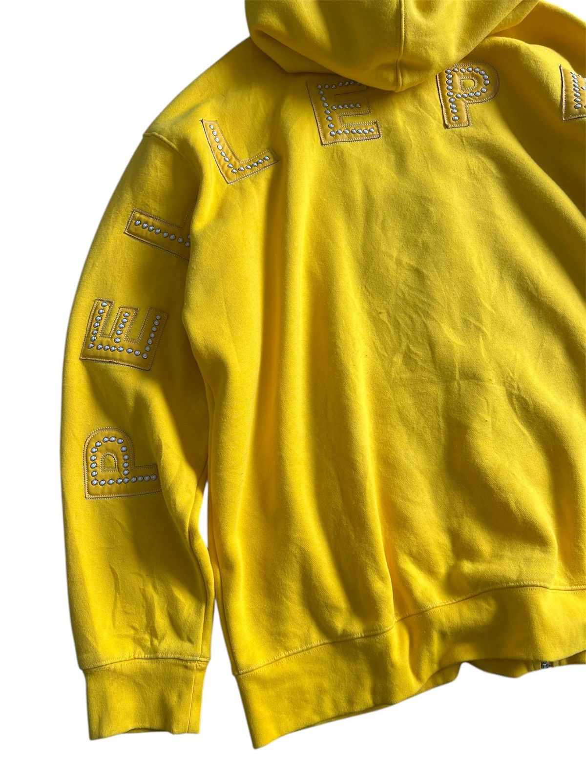 Pelle Pelle Vintage Pelle Pelle Marc Buchanan Spellout Hoodie Zipper Size US XXL / EU 58 / 5 - 18 Thumbnail
