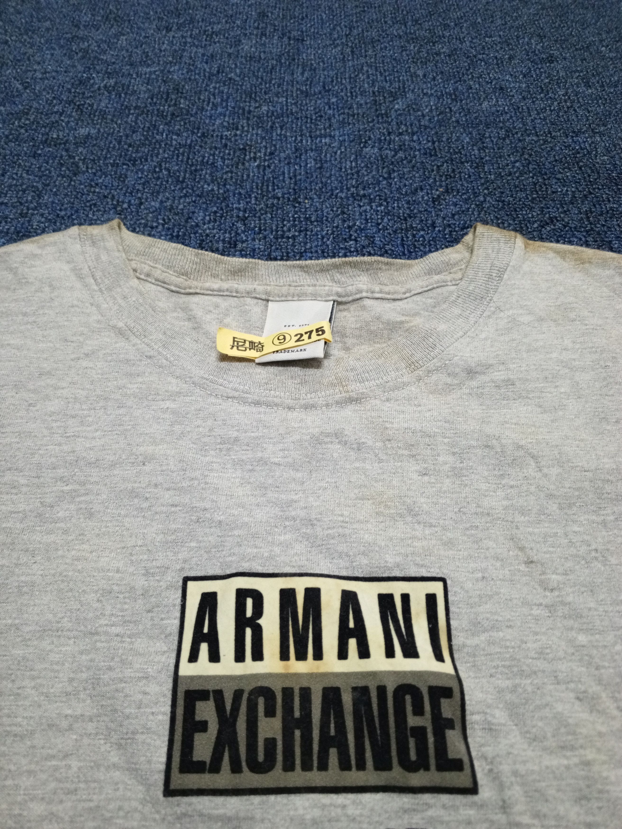 Armani Exchange × Designer × Vintage ARMANI EXCHANGE 90S TSHIRT Size US L / EU 52-54 / 3 - 5 Thumbnail