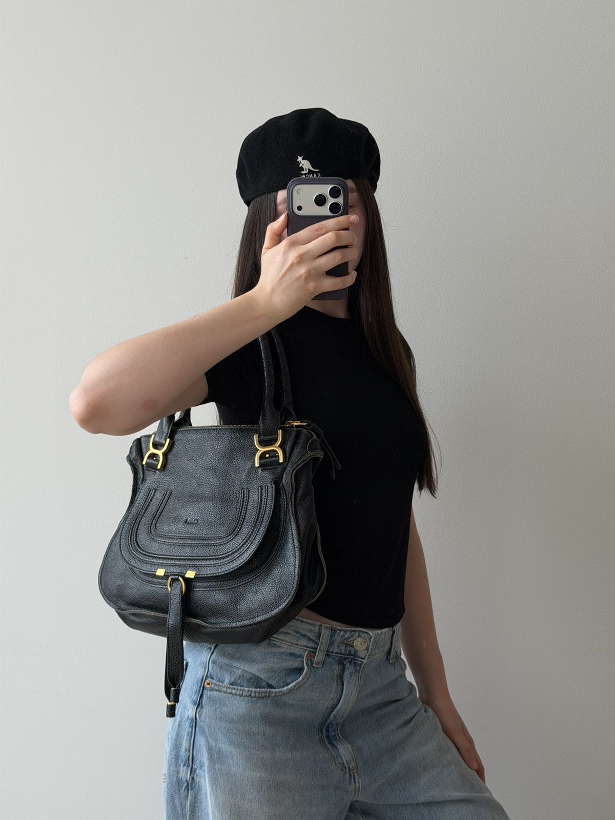Chloe Chloe Marcie Medium Leather Bag Size ONE SIZE - 9 Thumbnail