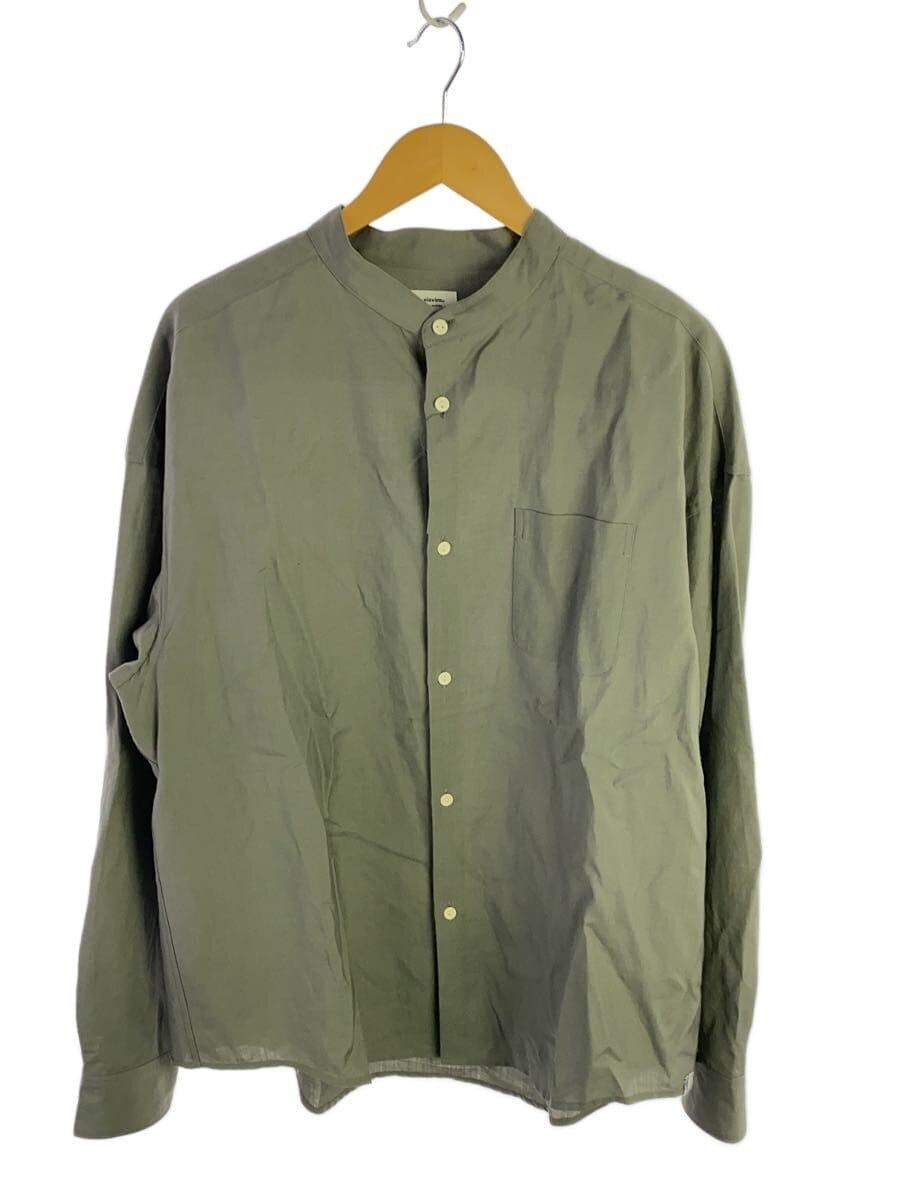 Visvim Green Wool Long-sleeved Shirt Size US XL / EU 56 / 4 - 1 Thumbnail