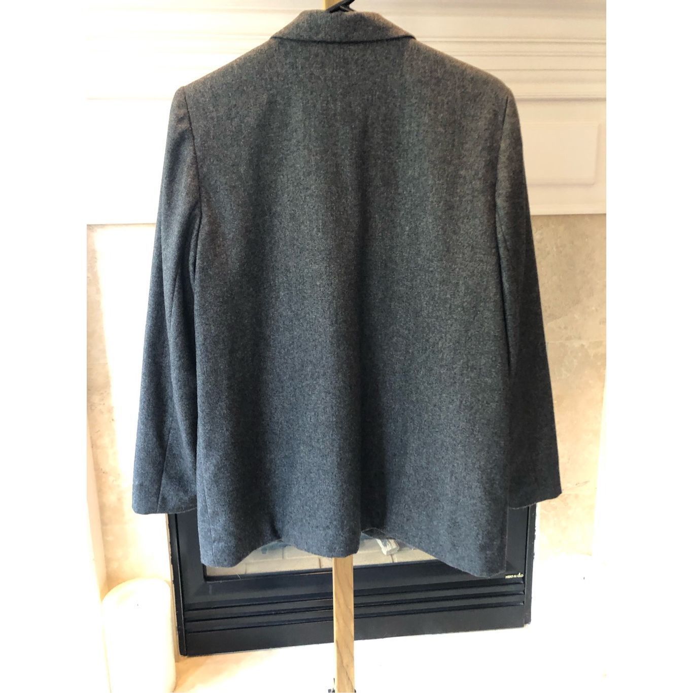 Other Sag Harbor Women’s Gray Wool Elegant One Button Up Blazer Size Petite 12 Size XL / US 12-14 / IT 48-50 - 2 Thumbnail