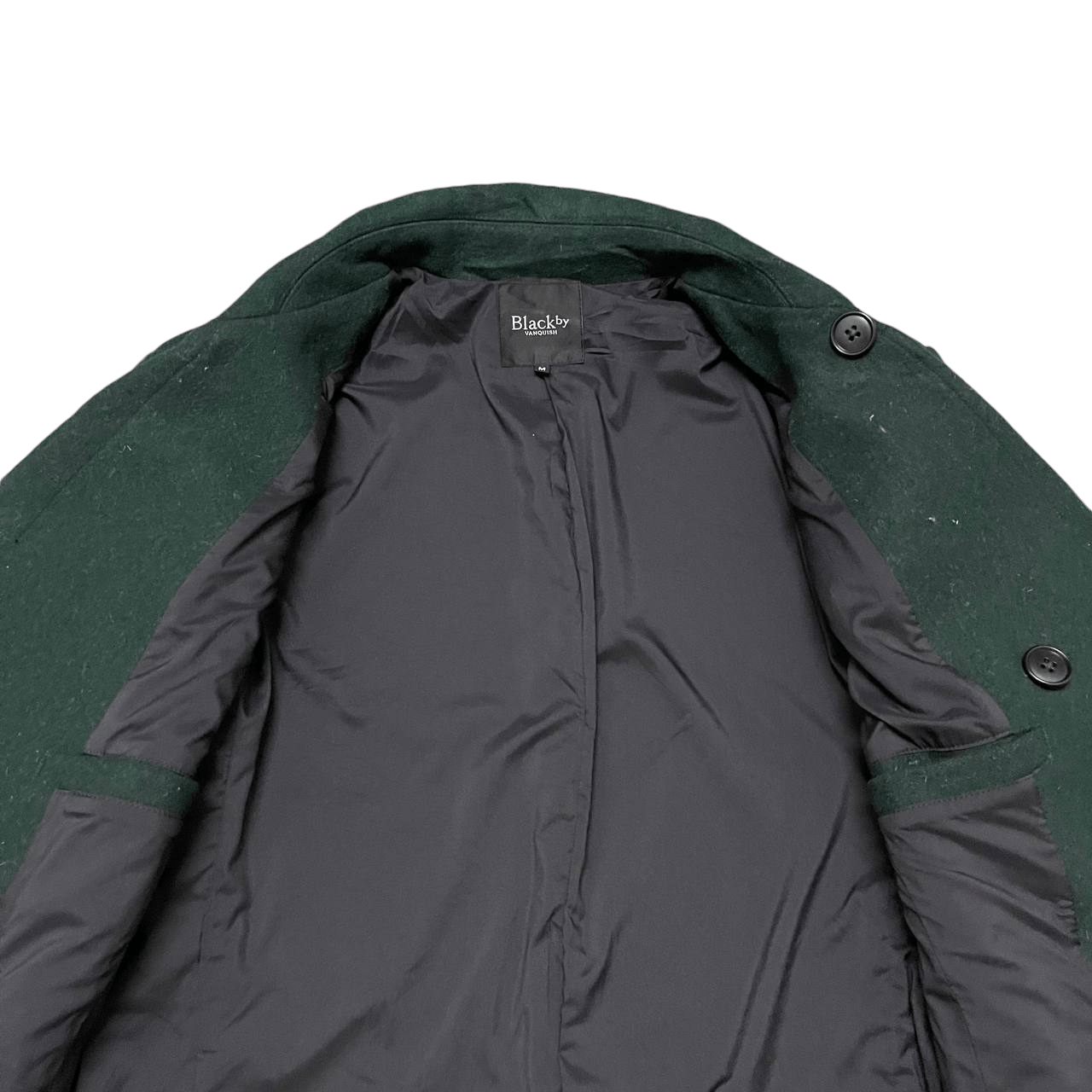 Vanquish Black by Vanquish Wool Peacoat Size US M / EU 48-50 / 2 - 8 Thumbnail