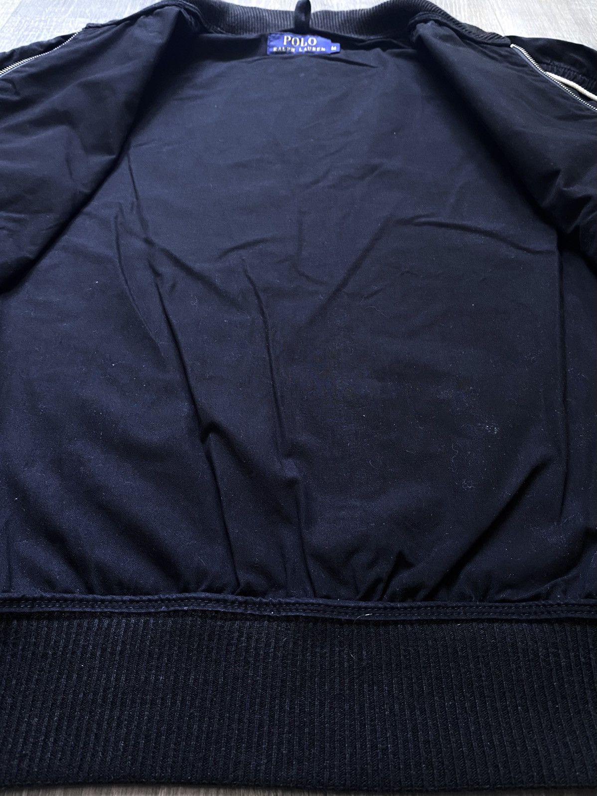 Polo Ralph Lauren Polo Ralph Lauren RL Brooklyn 67 Black Bomber College Jacket Size US M / EU 48-50 / 2 - 16 Thumbnail