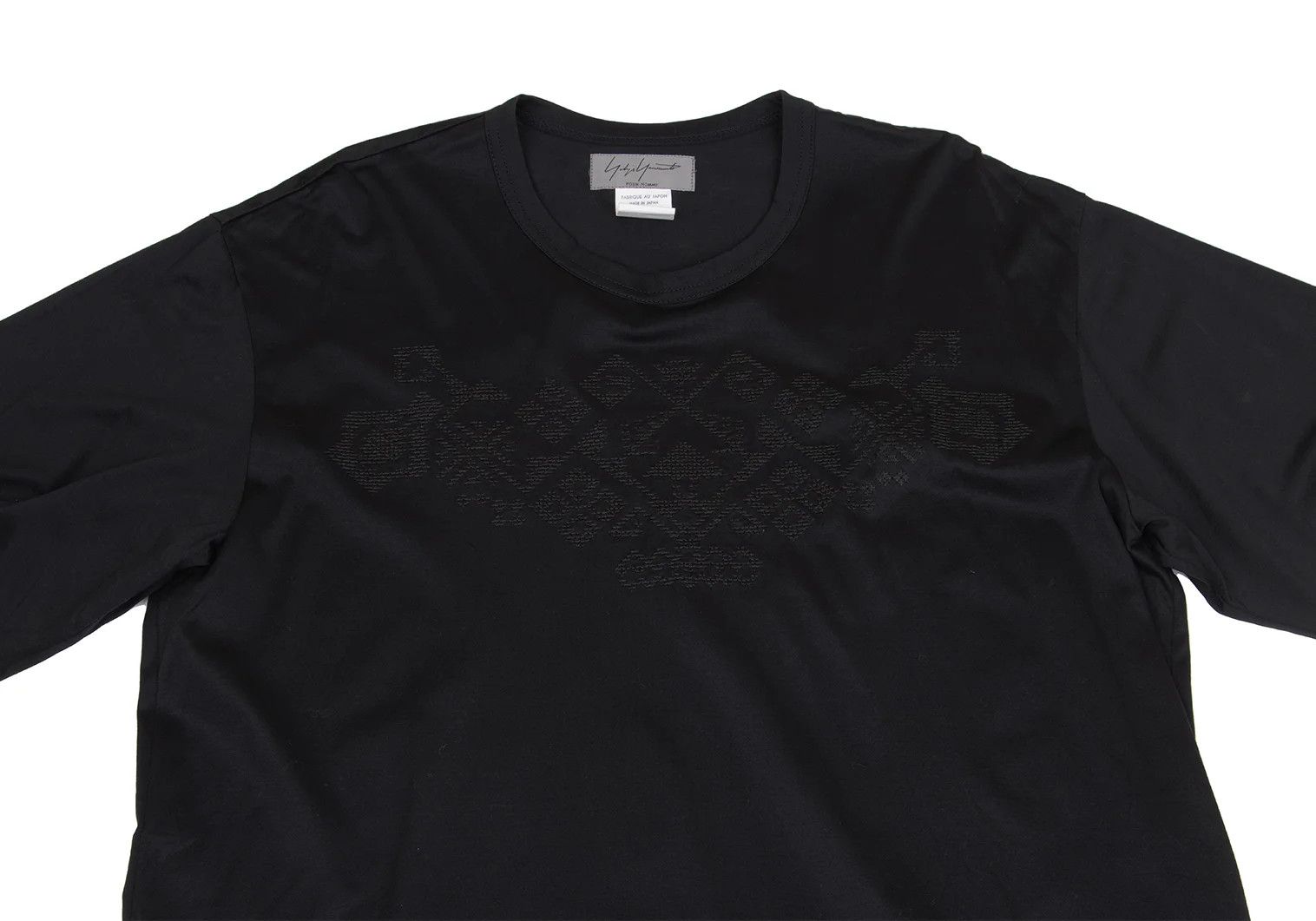 Yohji Yamamoto Yohji Yamamoto Geometric Stitch T-Shirt Size US M / EU 48-50 / 2 - 2 Thumbnail