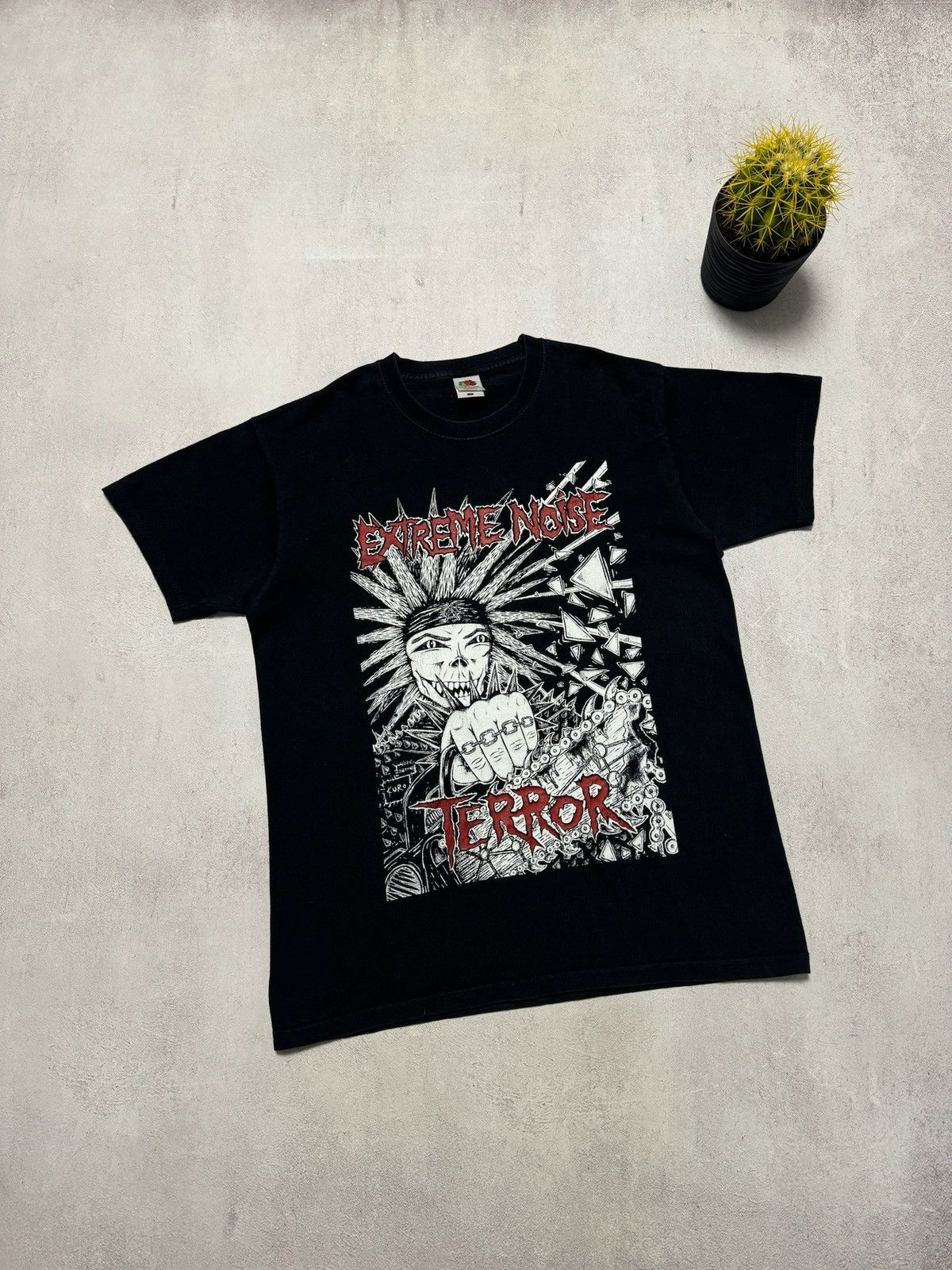 NOISE PUNK TEE Tシャツ RARE Vintage Extreme Noise Terror T Shirt