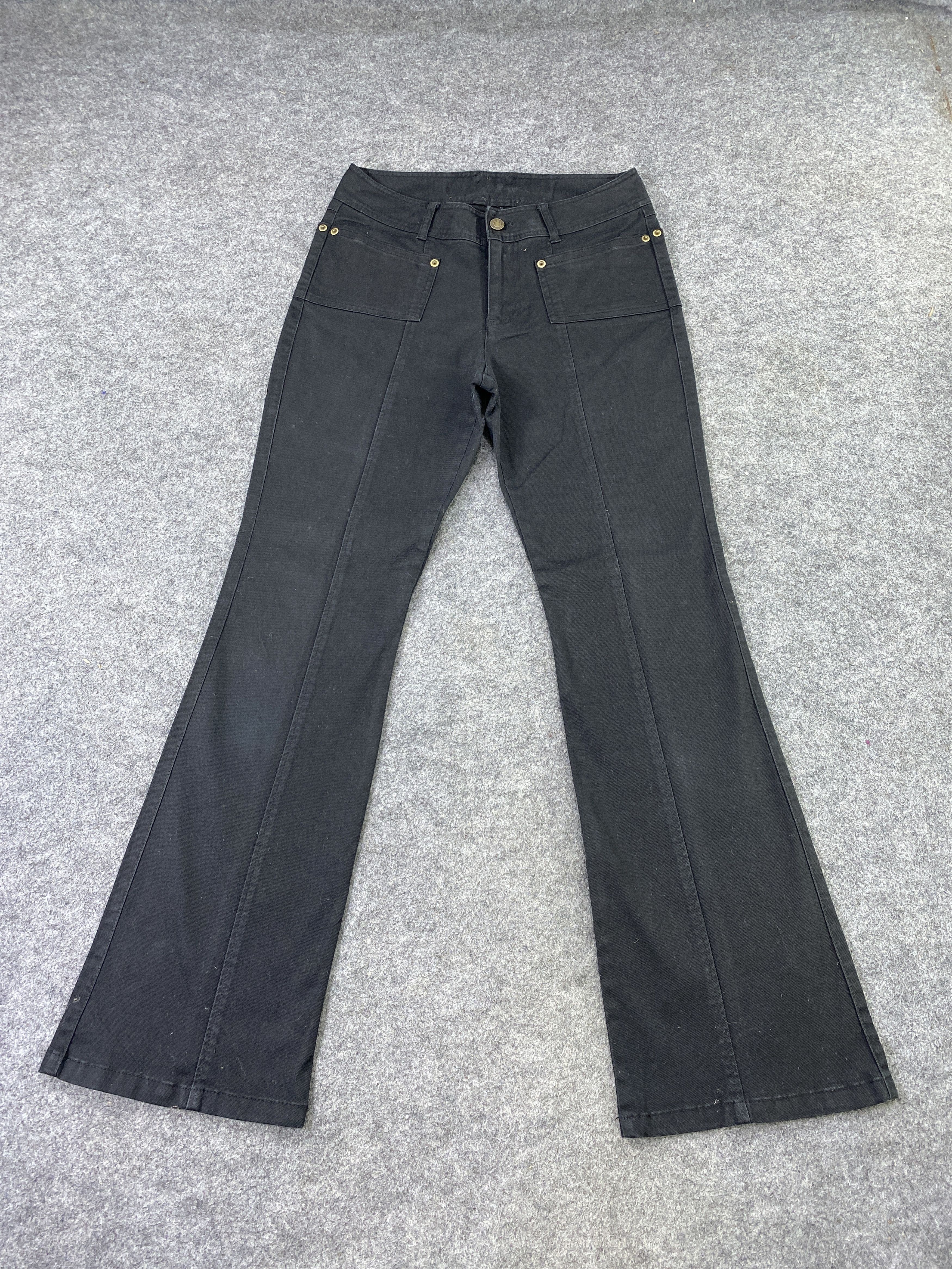 Japanese Brand Japanese Brand Black Denim Pants - J1137 Size US 28 / EU 44 - 2 Thumbnail