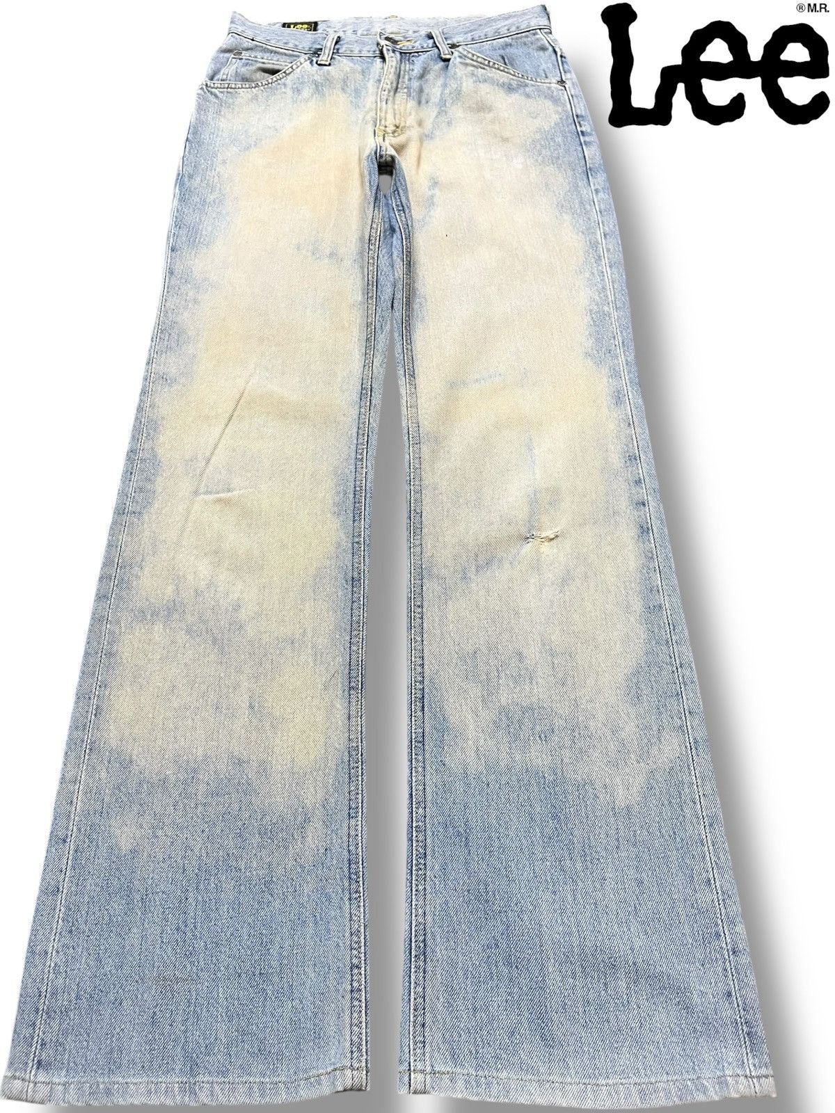 Lee Vintage Lee M.R Flare Faded Denim Size US 29 - 1 Thumbnail
