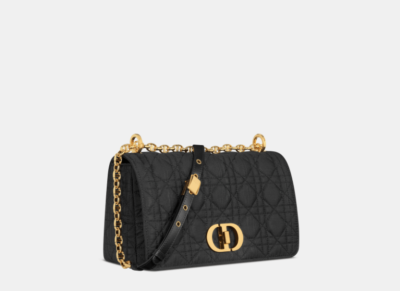 Dior o1w1db10426 M9253U Size: OS / Medium Soft Caro Bag in Black Size ONE SIZE - 1 Thumbnail