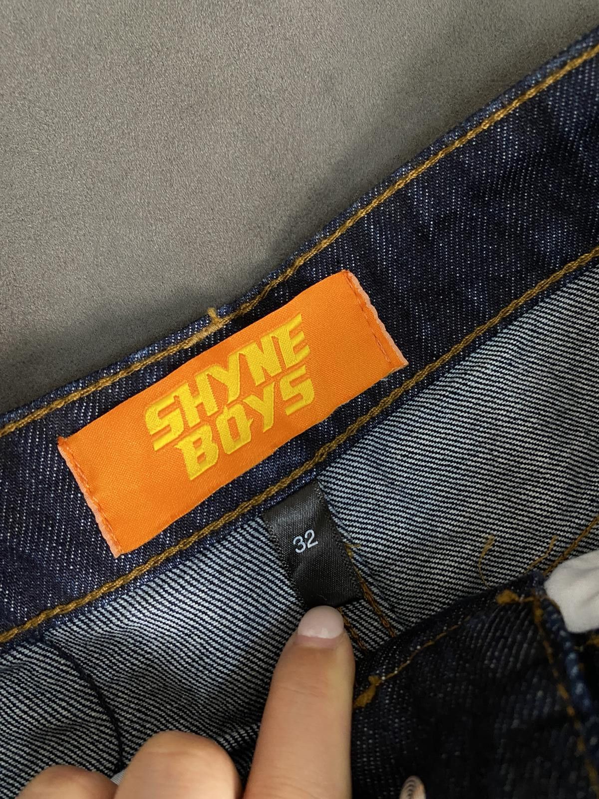 Japanese Brand Rare Astro Boy Graphic Design Denim Jeans 32 - Dark Wash Size US 34 / EU 50 - 8 Thumbnail