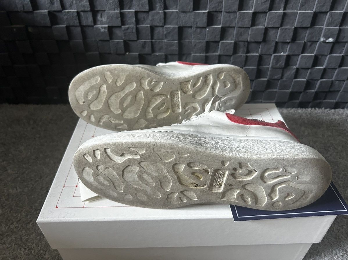Alexander McQueen Alexander mcqueen sneaker white/ lust red Size US 8 / EU 41 - 6 Thumbnail