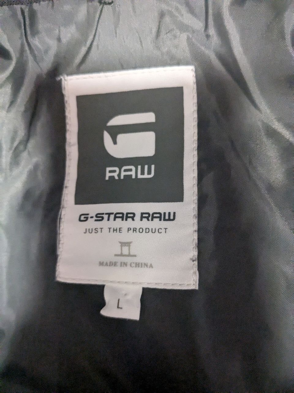 G-Star G-Star RAW Quilted Puffer Jacket Black Logo L Size US L / EU 52-54 / 3 - 6 Thumbnail