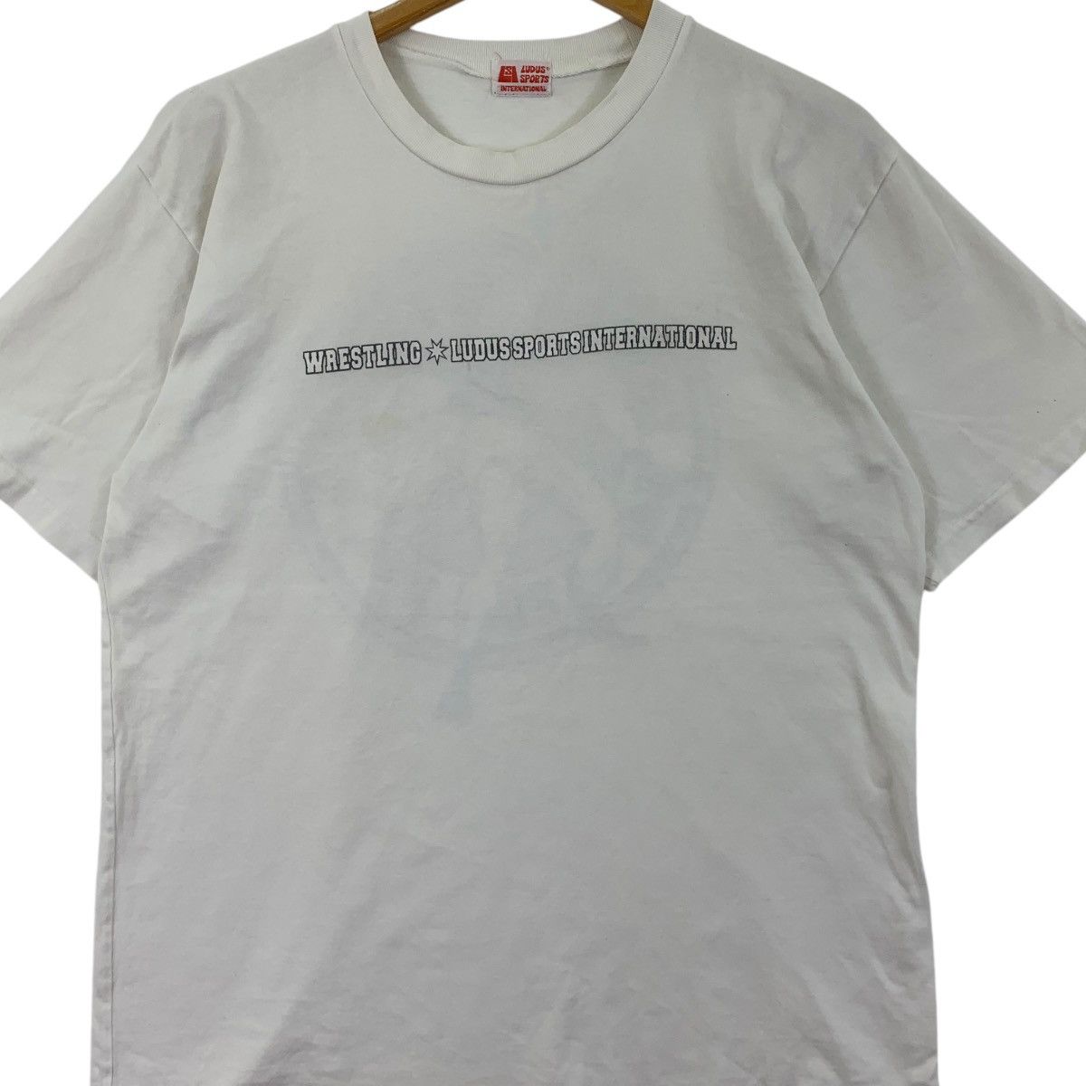 Vintage Vintage LUDUS SPORTS WRESTLING International Tee Shirt Top Size US M / EU 48-50 / 2 - 3 Thumbnail