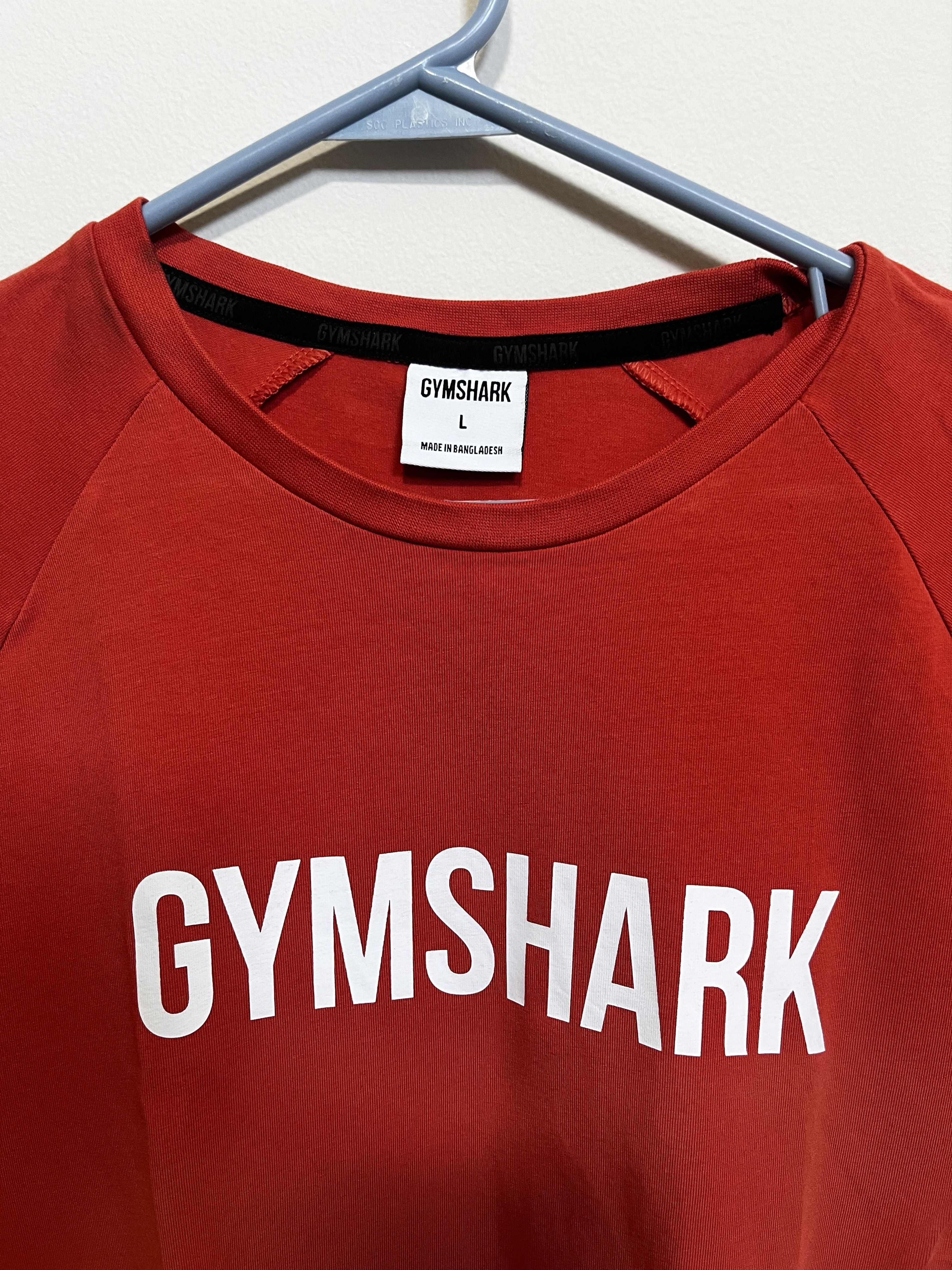 Gymshark Gymshark Logo Tee (Red/White) Size L Size US L / EU 52-54 / 3 - 2 Thumbnail