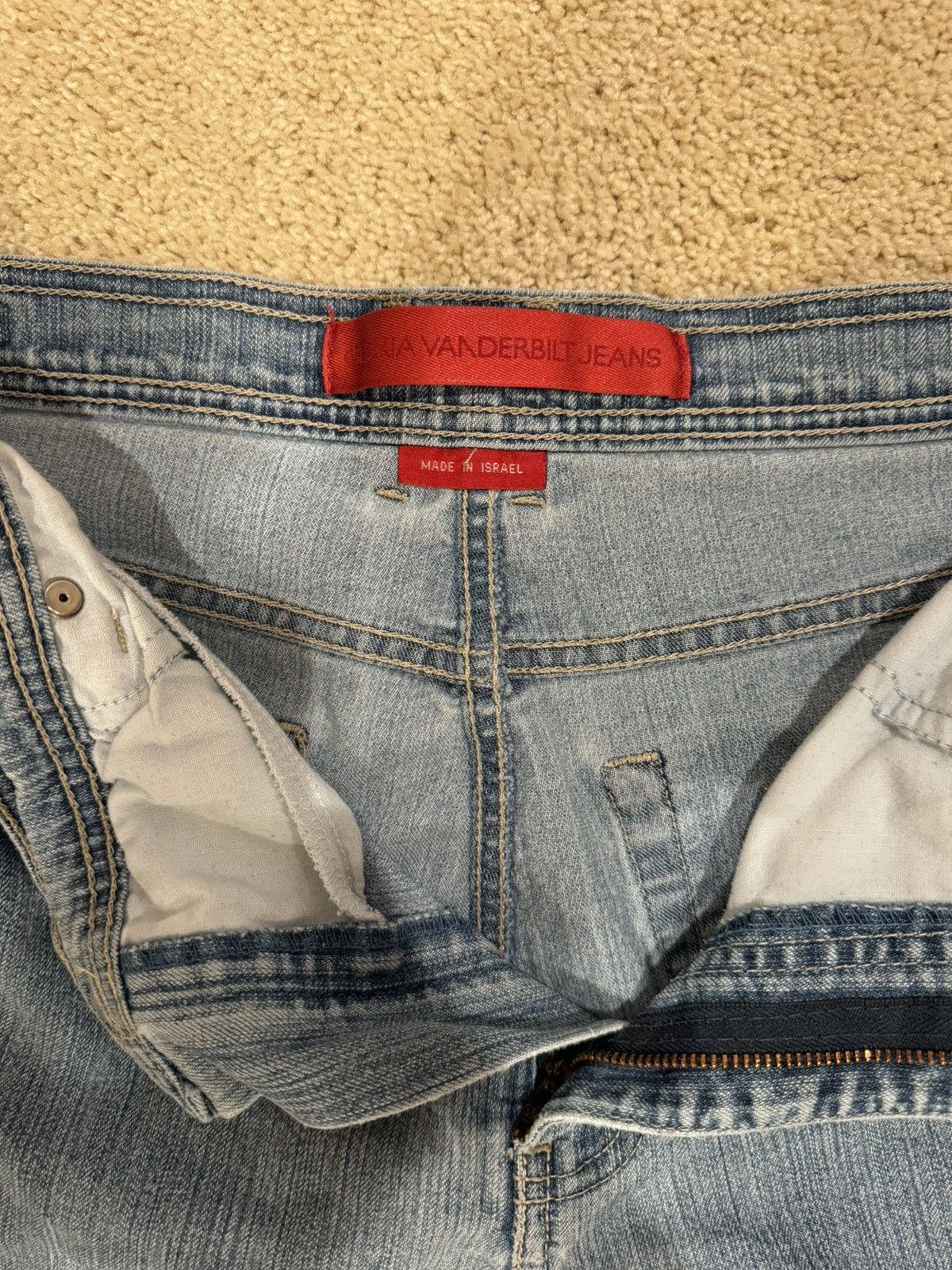 Gloria Vanderbilt Thrifted jeans Size 34" / US 12 / IT 48 - 2 Thumbnail