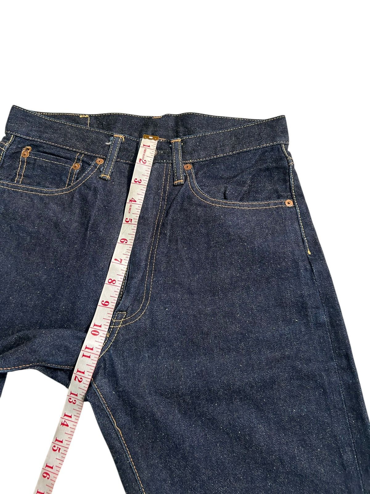 Japanese Brand × Kapital × Vintage FOB FACTORY SELVEDGE Japanese Short Denim Jeans Size US 29 - 13 Thumbnail