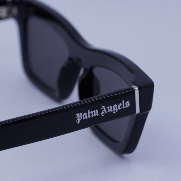 Palm Angels Palm Angels PERI108 MELROSE 1007 Sunglasses Black Cat Eye Size ONE SIZE - 9 Thumbnail