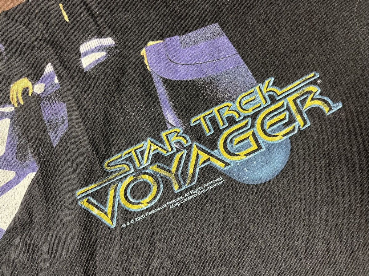 Band Tees Star Trek Voyager Shirt XL 2000 VTG Seven of Nine Show Promo Size US XL / EU 56 / 4 - 4 Thumbnail