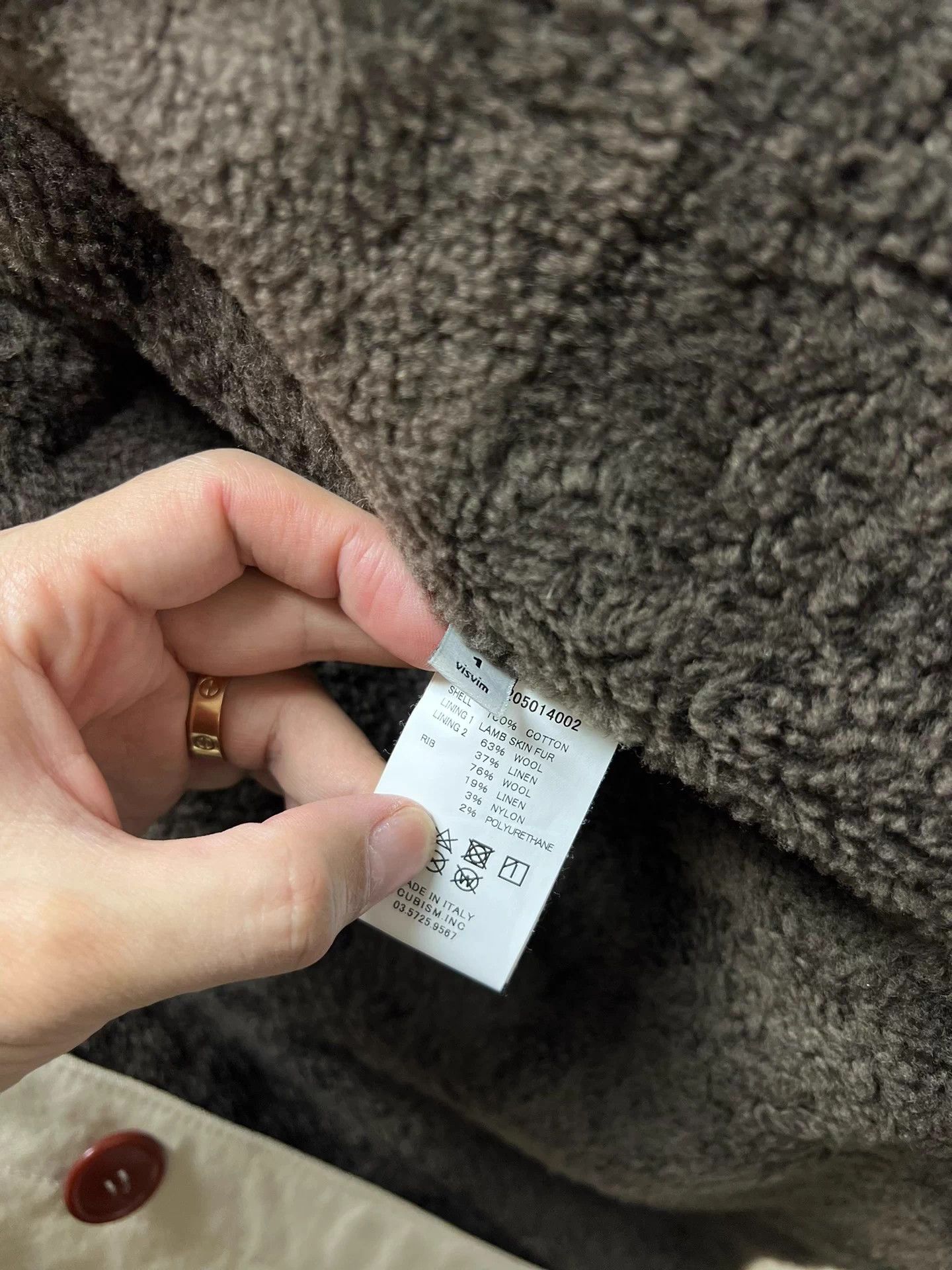 Visvim VISVIM Admiral Parka Shearling IVORY 1 (Used) Size US S / EU 44-46 / 1 - 9 Thumbnail