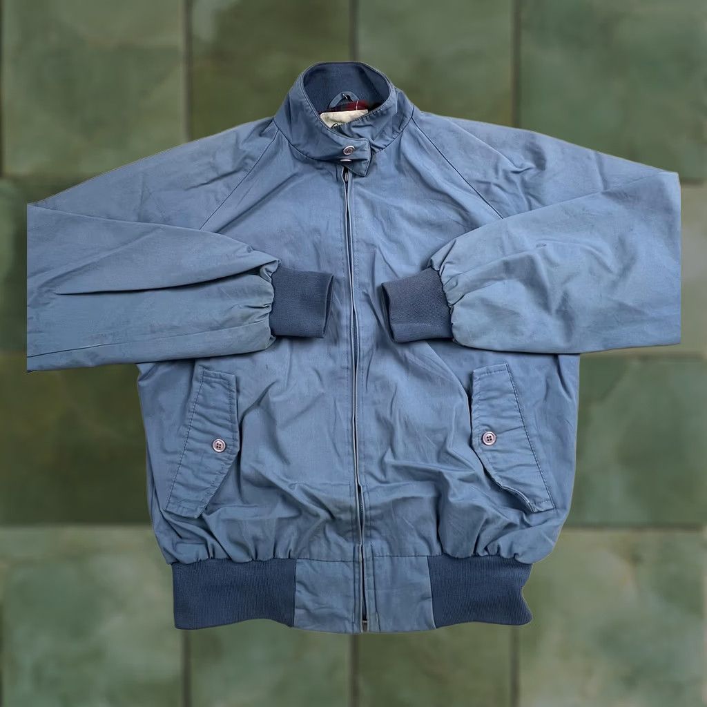Vintage VINTAGE Arnie Jacket Mens M Blue Bomber Full Zip Plaid Hong Kong Size US M / EU 48-50 / 2 - 1 Thumbnail