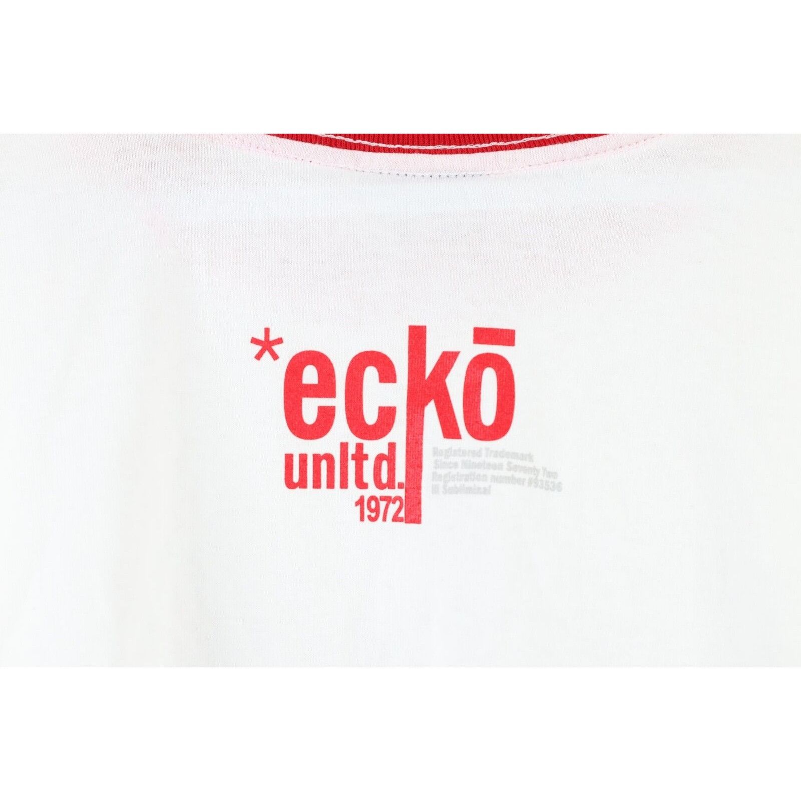 Ecko Unltd. × Vintage NOS Vintage 90s Ecko Baggy Fit Long Sleeve T-Shirt 3XL Size US XXL / EU 58 / 5 - 10 Thumbnail