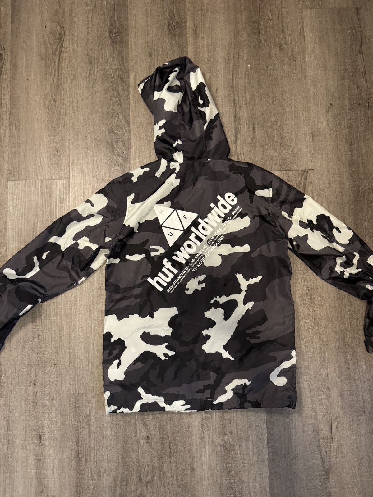 Huf Huf worldwide rain jacket Size US S / EU 44-46 / 1 - 4 Thumbnail