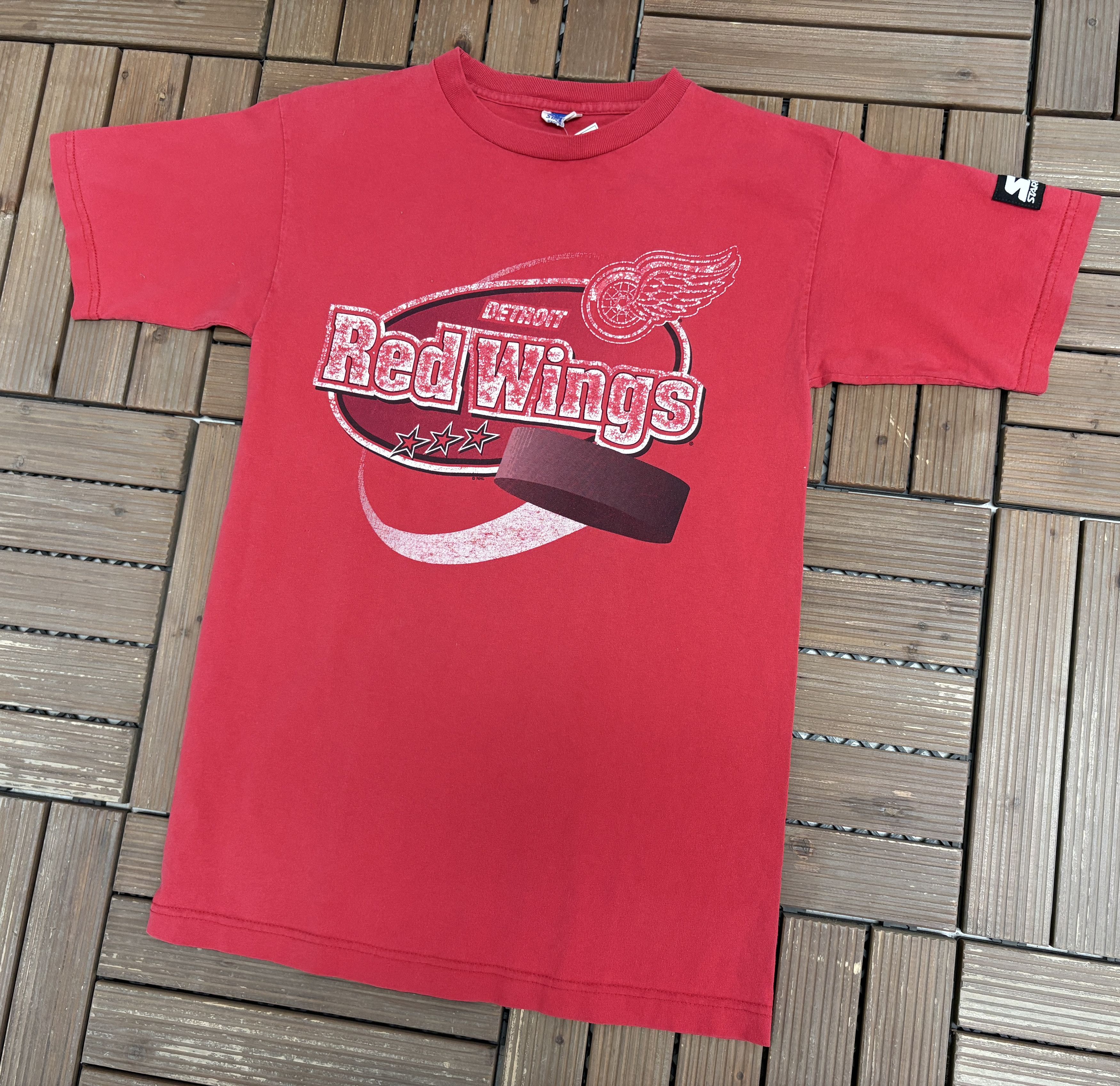 Starter Detroit Red Wings Vintage Red T-Shirt Tee Size US S / EU 44-46 / 1 - 3 Thumbnail
