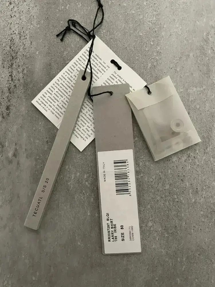 Rick Owens Sz 5-2507 Size US M / EU 48-50 / 2 - 7 Thumbnail