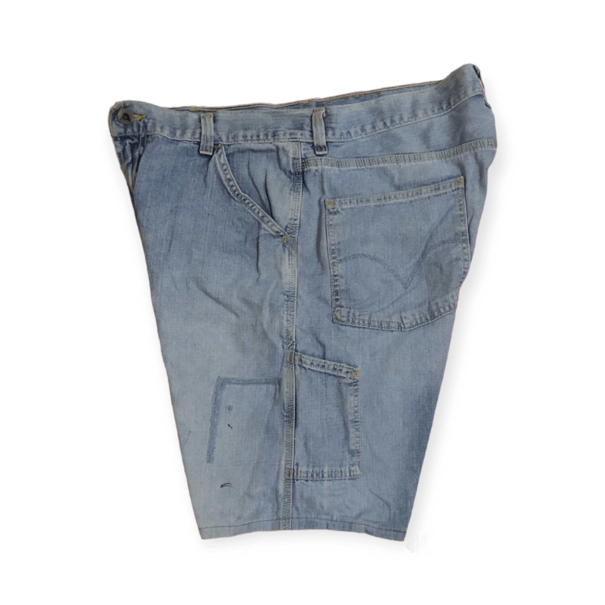 Levi's Distressed Levis carpenter jeans shorts pants Size US 38 / EU 54 - 4 Thumbnail