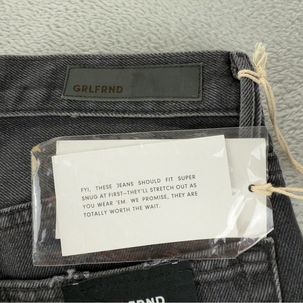 GRLFRND Grlfrnd NWT Women's Size 25 Actual 28x28 Black Skinny Karo Size 25" / US 0 / IT 36 - 6 Thumbnail