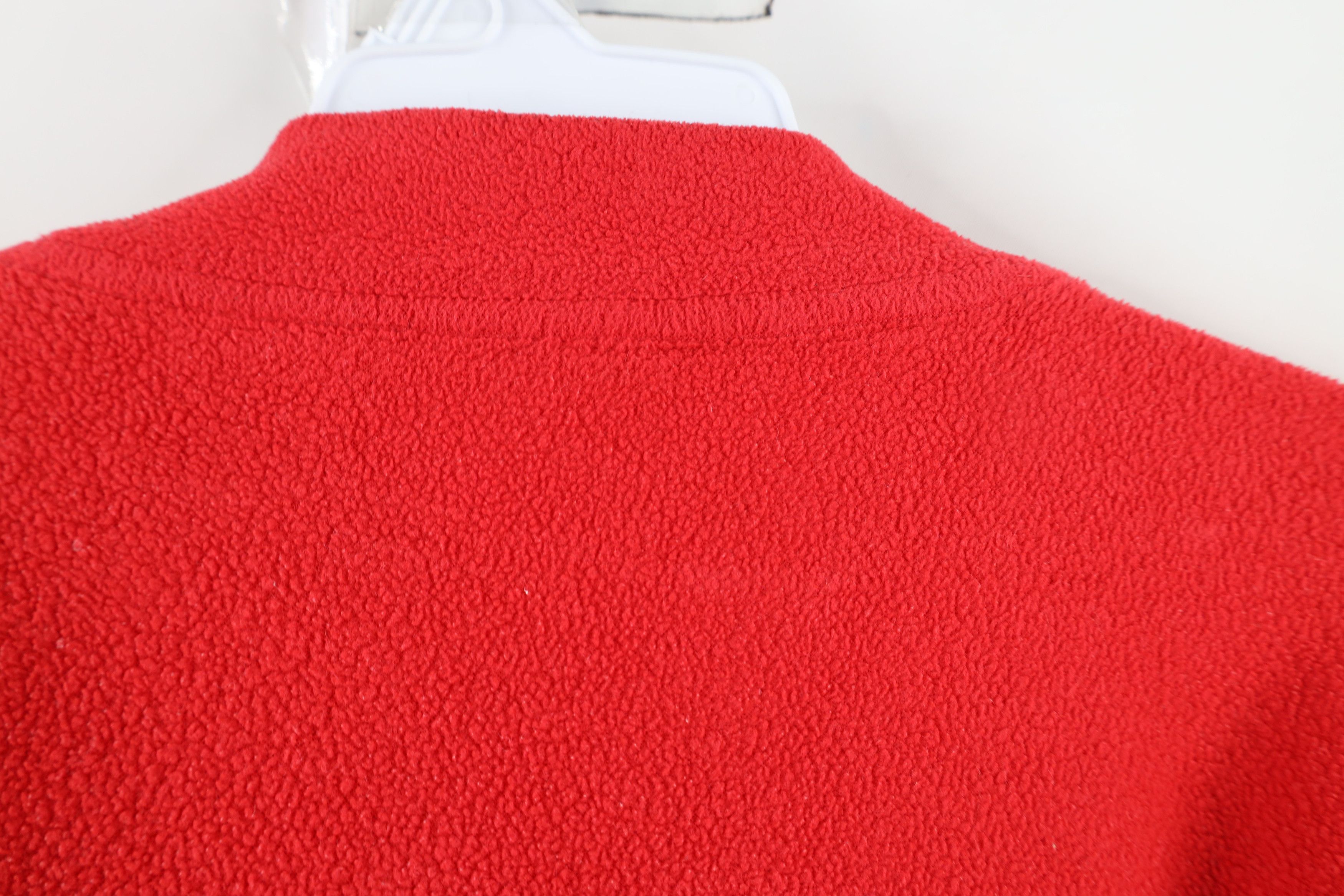 Vintage Vintage 90s University of Nebraska Fleece Sweatshirt Red Size US XXL / EU 58 / 5 - 11 Thumbnail