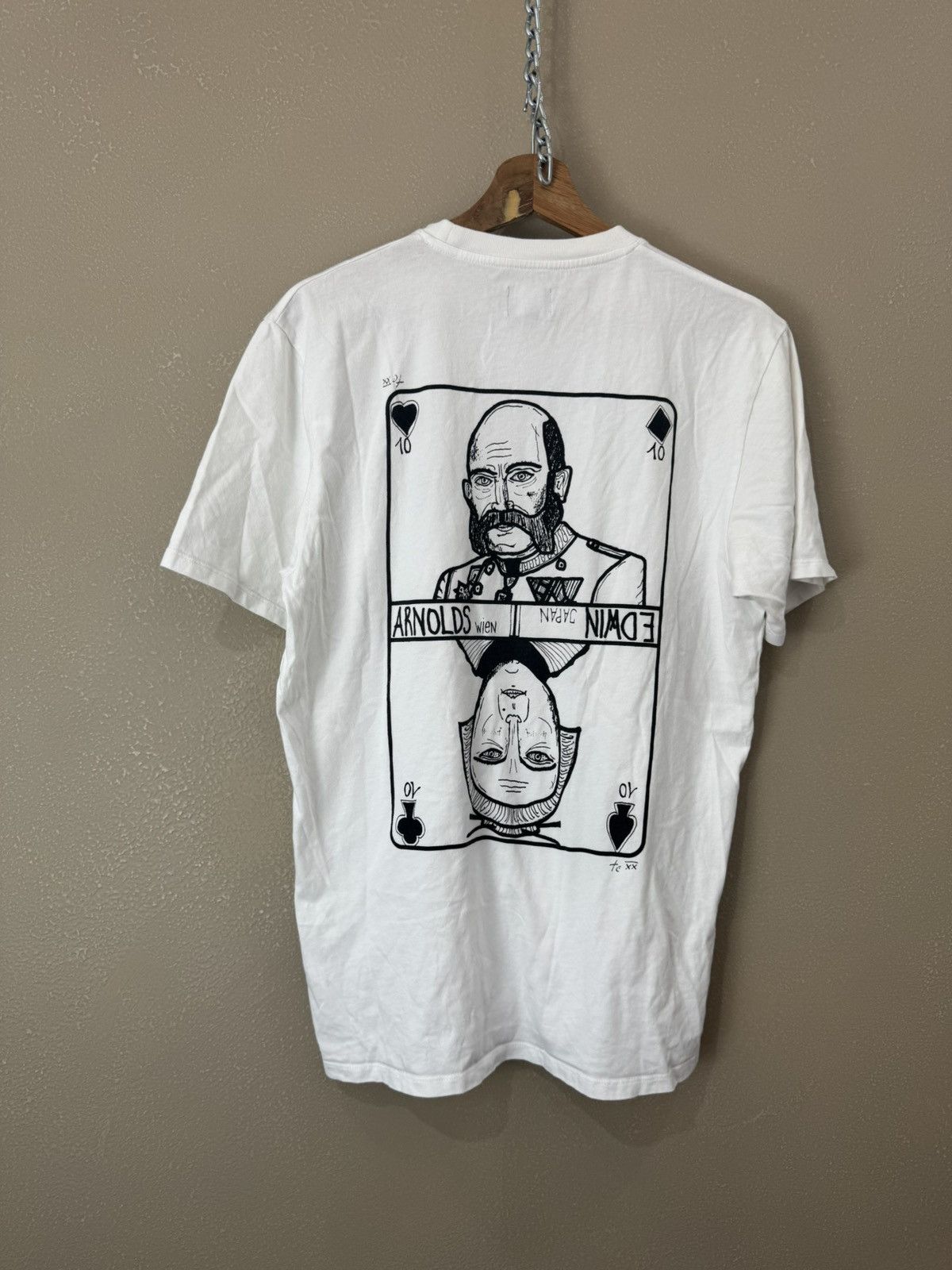 Edwin Edwin poker T-shirt Japan brand double sided Size US S / EU 44-46 / 1 - 1 Thumbnail