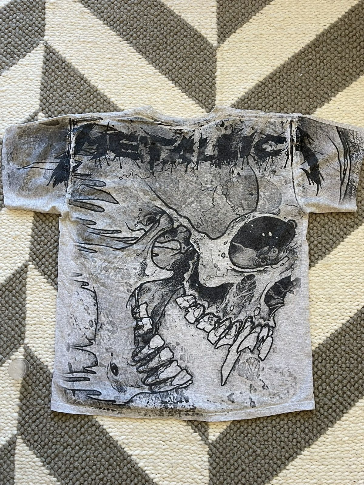 Fruit Of The Loom Vintage 2000 Metallica Blackened T-Shirt All Over Print XL Size US XL / EU 56 / 4 - 2 Thumbnail