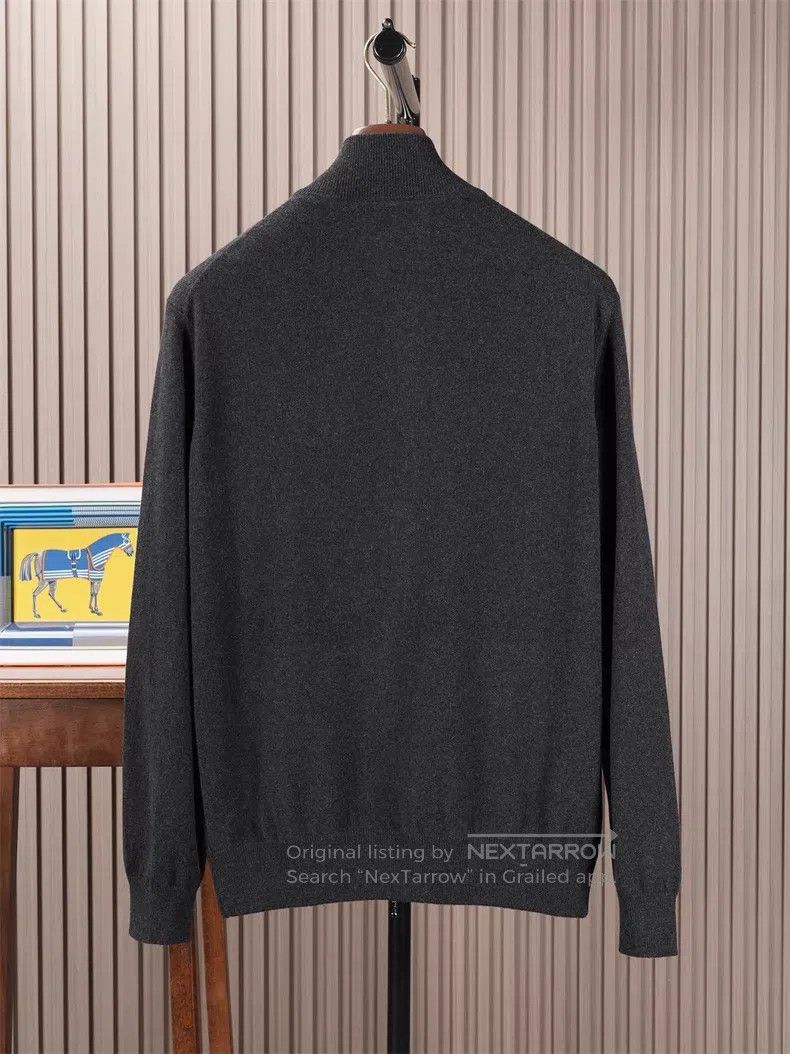 Loro Piana Loro Piana Full Zip Cashmere Knit Jacket Size US L / EU 52-54 / 3 - 4 Thumbnail