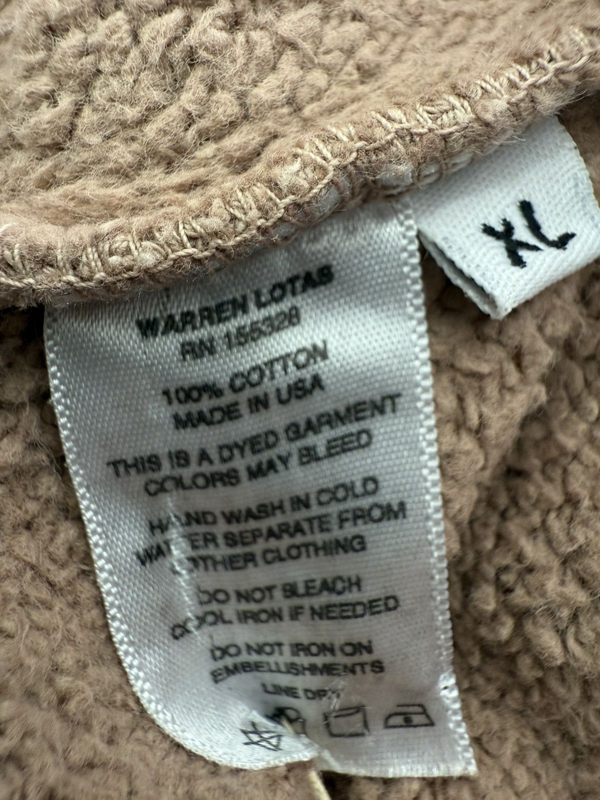 Warren Lotas Warren Lotas Roadside coffee hoodie Size US XL / EU 56 / 4 - 7 Thumbnail