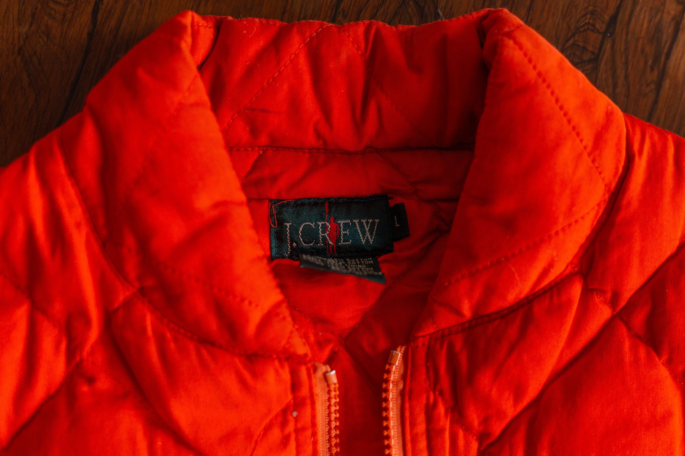 J.Crew Vintage 90s Jacket Cotton Down Fill