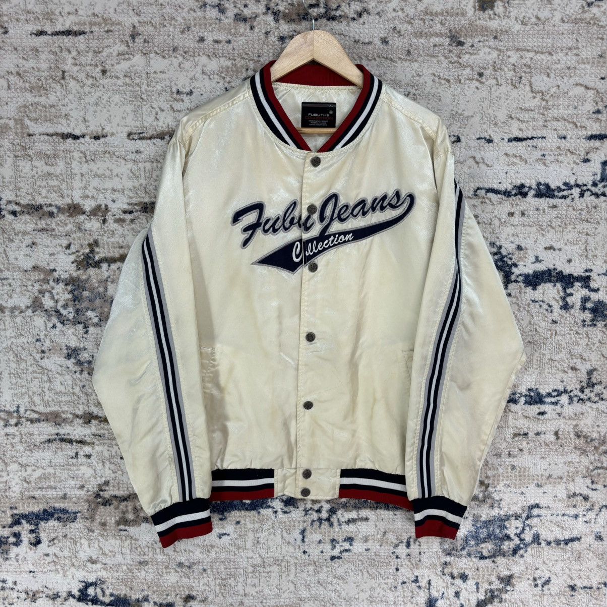 Fubu × Vintage Vintage FUBU Jeans Light Bomber Jacket Size US XL / EU 56 / 4 - 15 Thumbnail