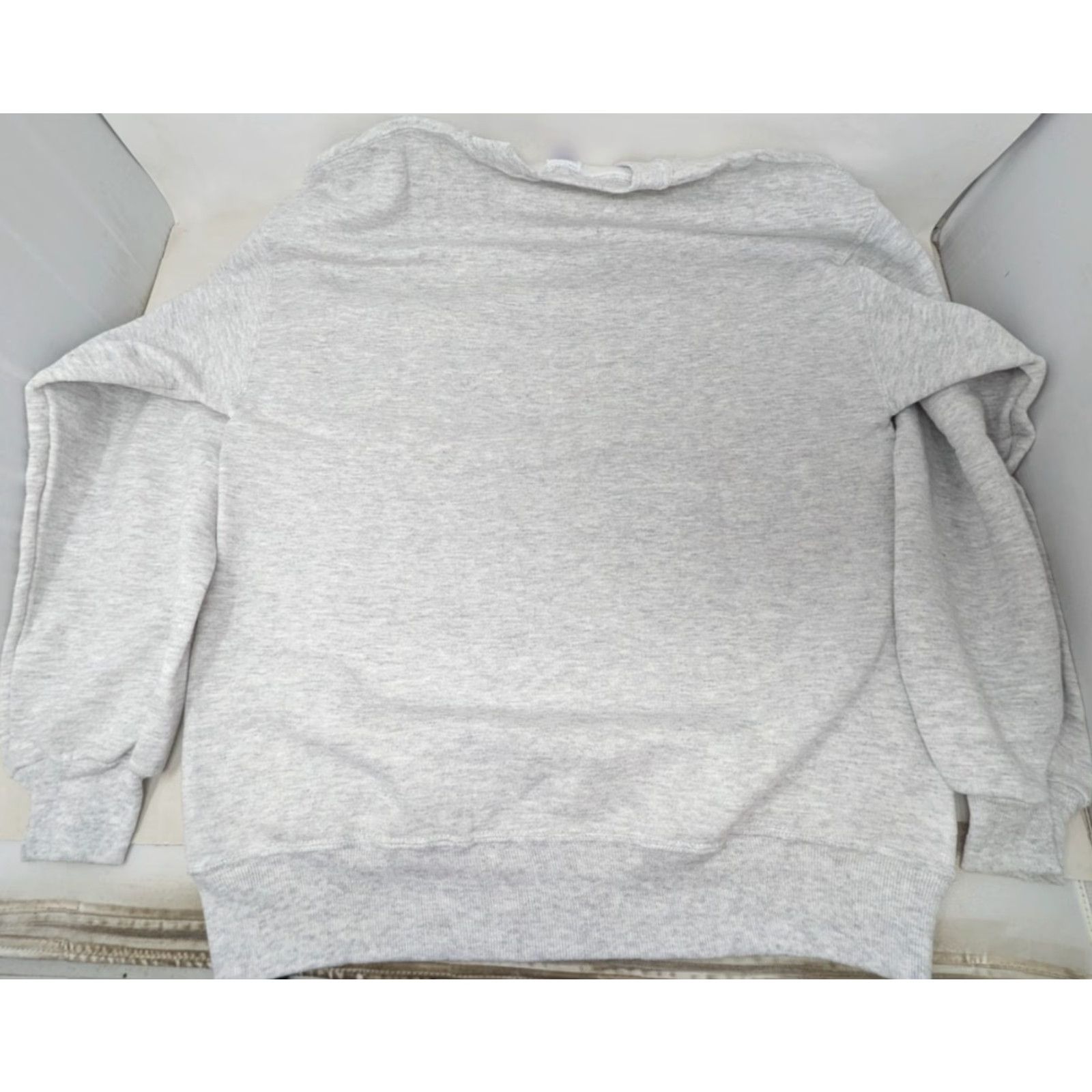 Jerzees Vintage Jerzees Super Sweats L Large Mayville Wisconsin Gray Pullover Sweatshirt Size US L / EU 52-54 / 3 - 6 Thumbnail