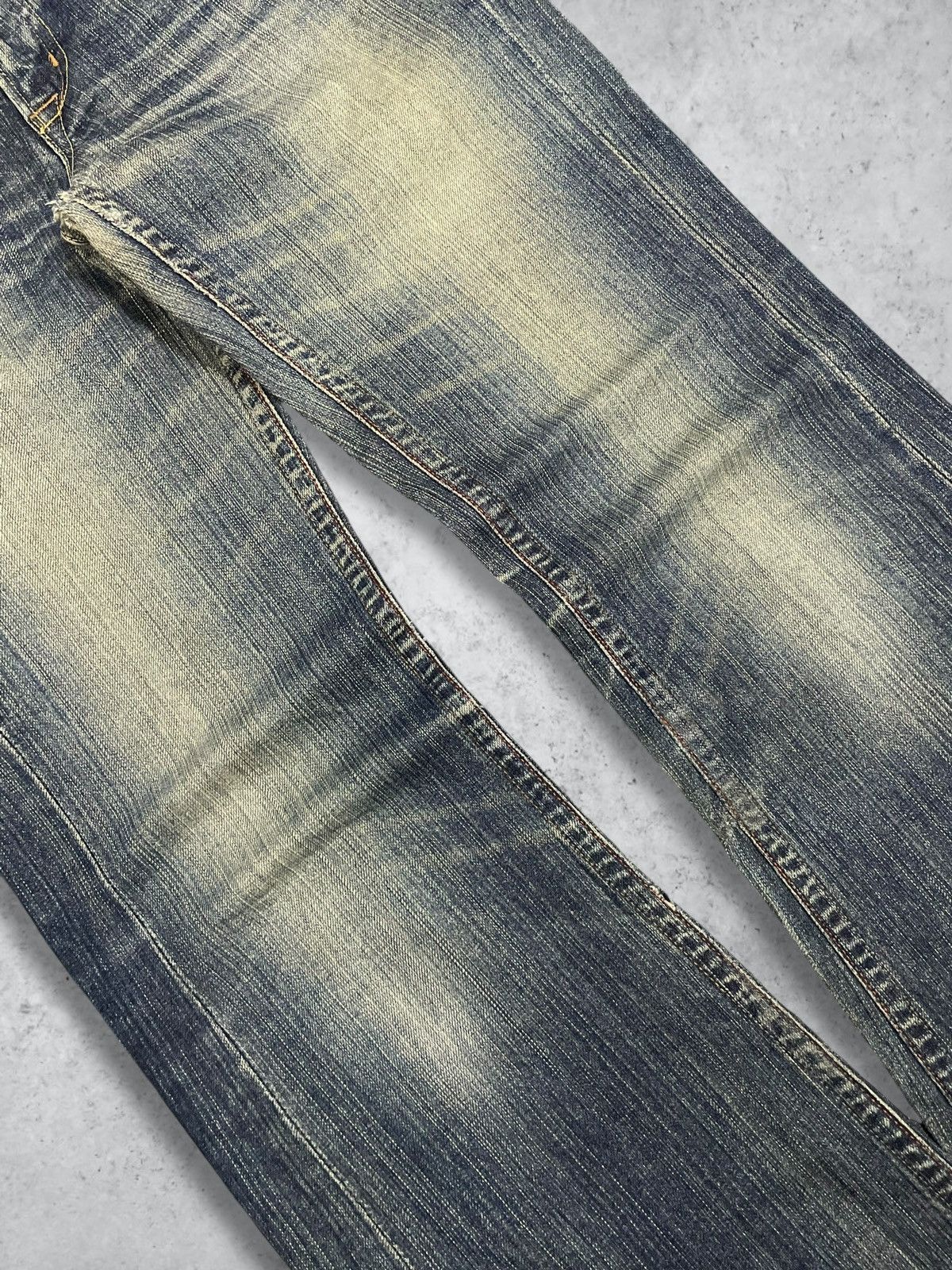 Hysteric Glamour Vintage Y2K Japanese Denim Mud Wash Womenswear Flared Jeans Size 32" / US 10 / IT 46 - 4 Thumbnail