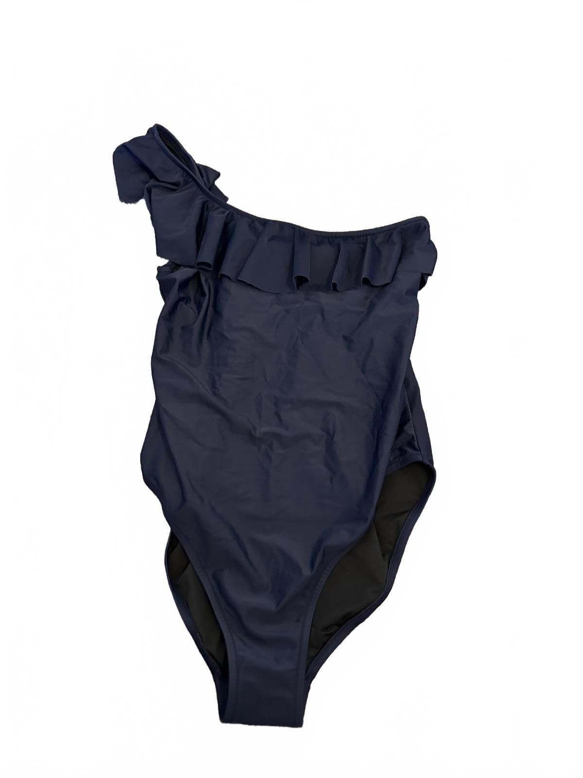 J.Crew J.Crew One-Shoulder Ruffled One-Piece Swimsuit - XL Size ONE SIZE - 1 Thumbnail